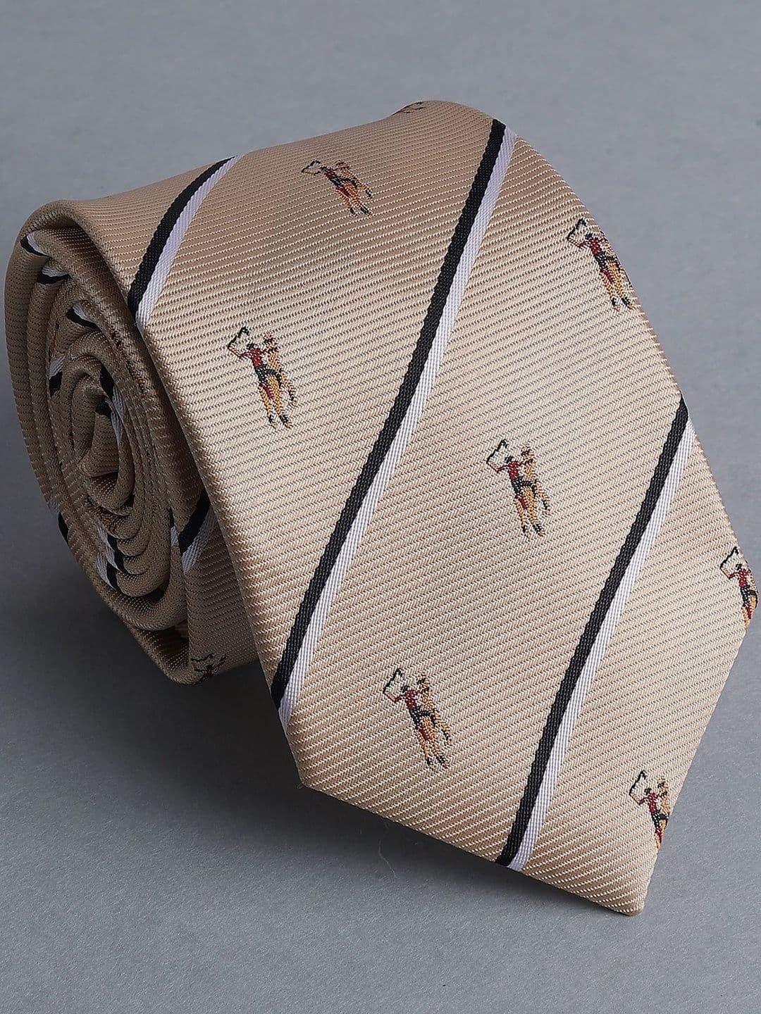 Alvaro Castagnino Men Striped Broad Tie - view 1