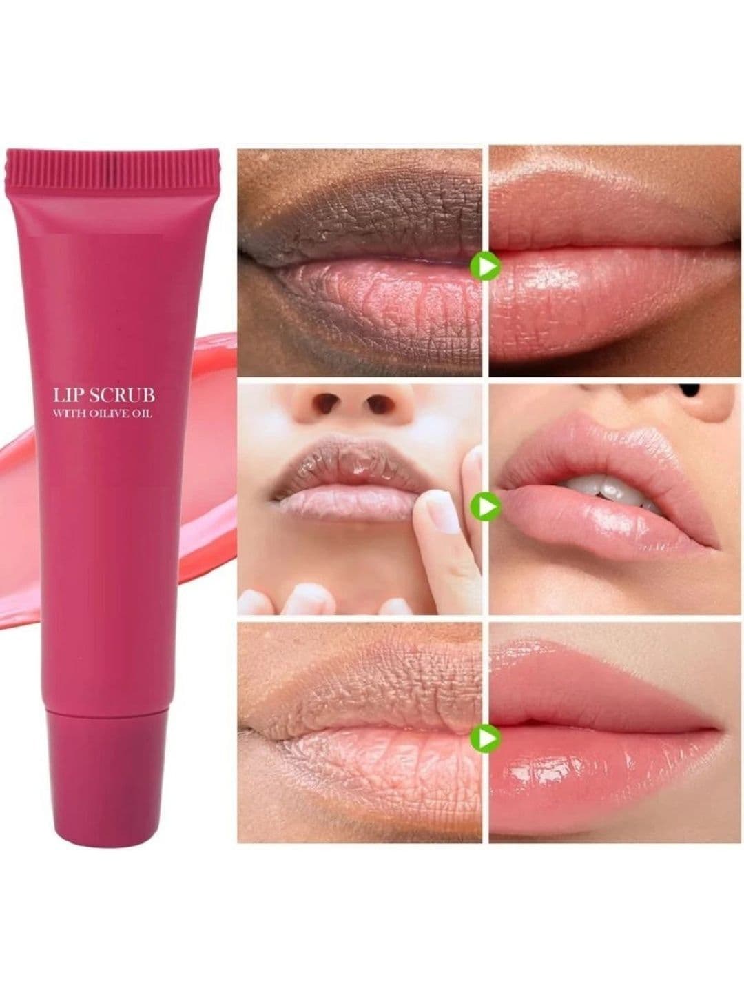 Jiwoo Olive Oil Lips Scrub For Pigmented - 10 g - view 1