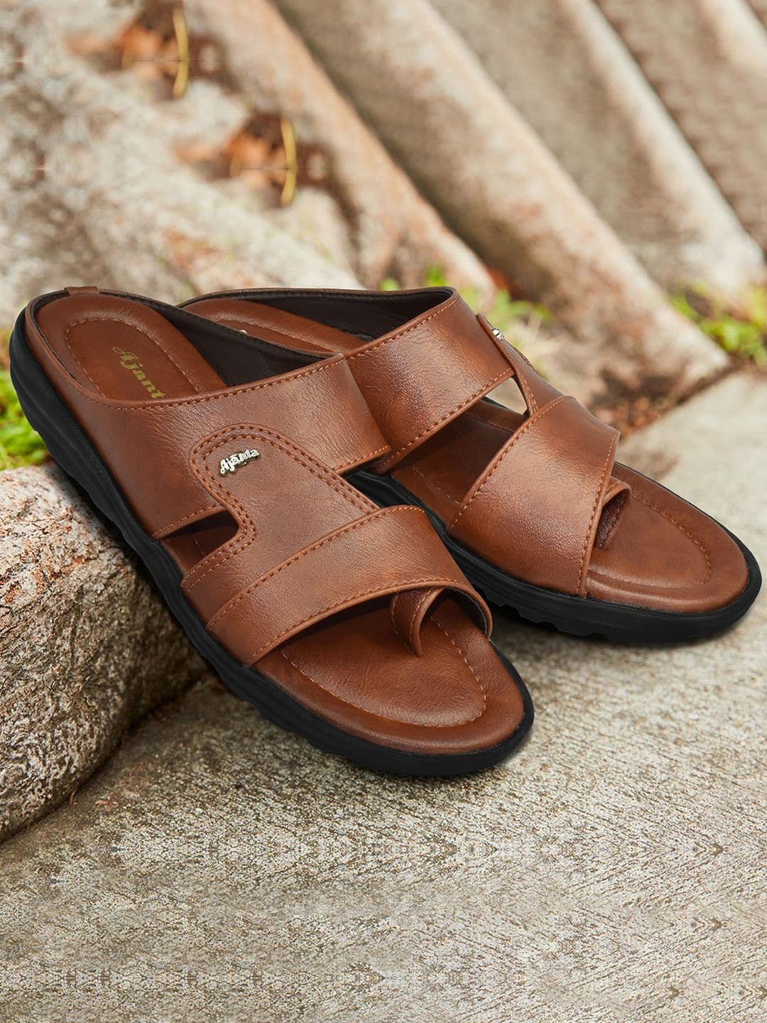Ajanta Men Slip-On Comfort Sandals - view 1