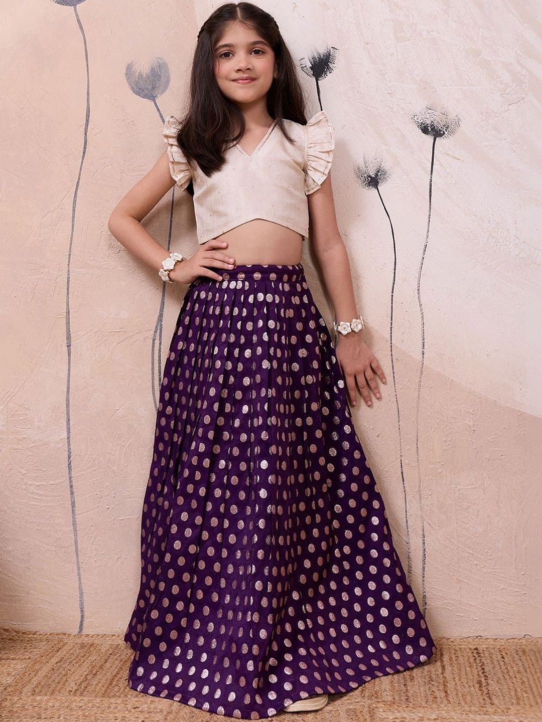 Tasarika Girls Ready to Wear Lehenga & - view 1