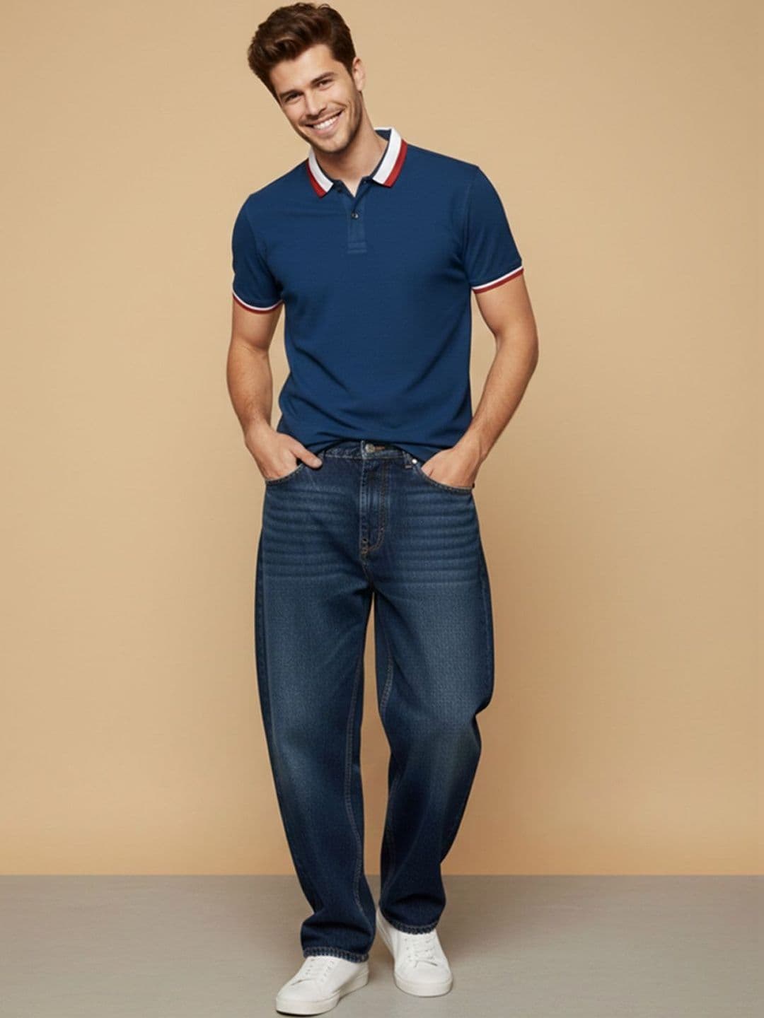 OPERATIVE Men Polo Collar T-shirt - view 1