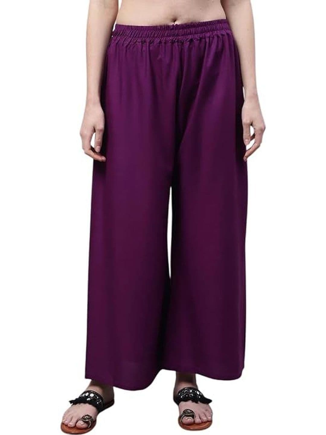 Thrifty Thread Women Liva Ethnic Palazzos - view 1