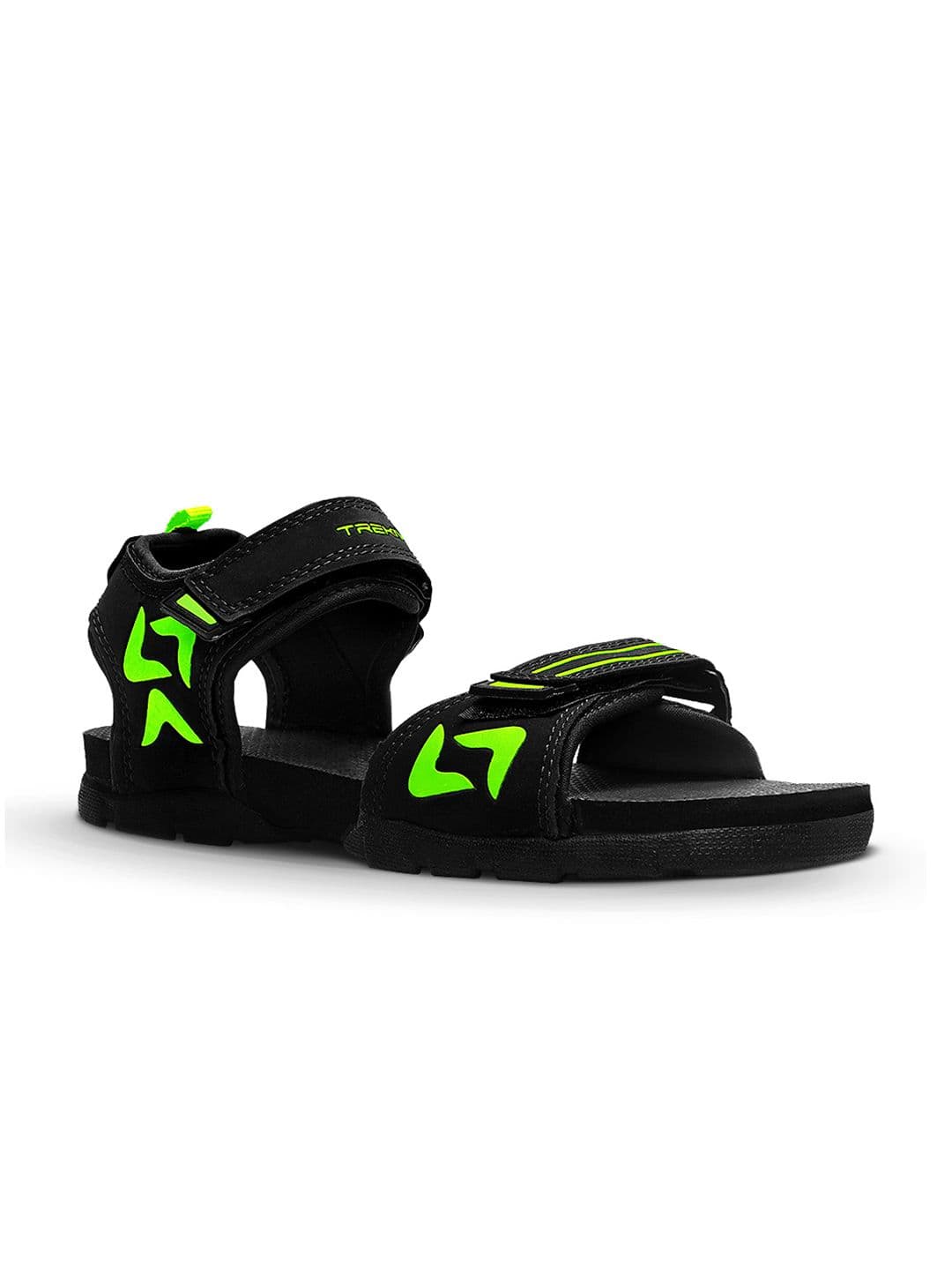Trekiva Men Black Comfort Sandals - view 1