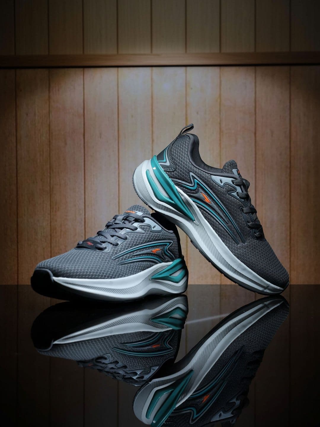 ASIAN Men Mesh Running Non-Marking Shoes - view 1