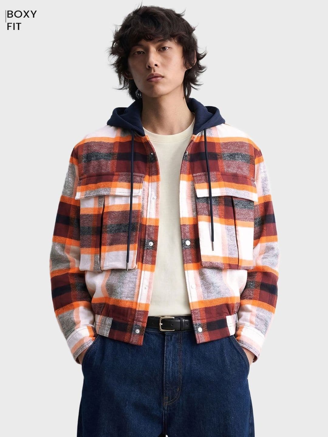 The Indian Garage Co Men Boxy Checked Casual Shirt - view 1