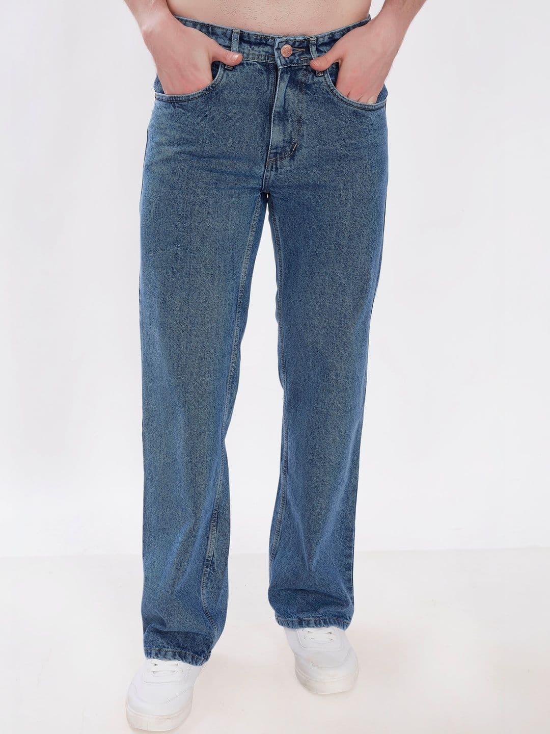 R.Code by The Roadster Life Co. Men Mid-Rise Jeans - view 1