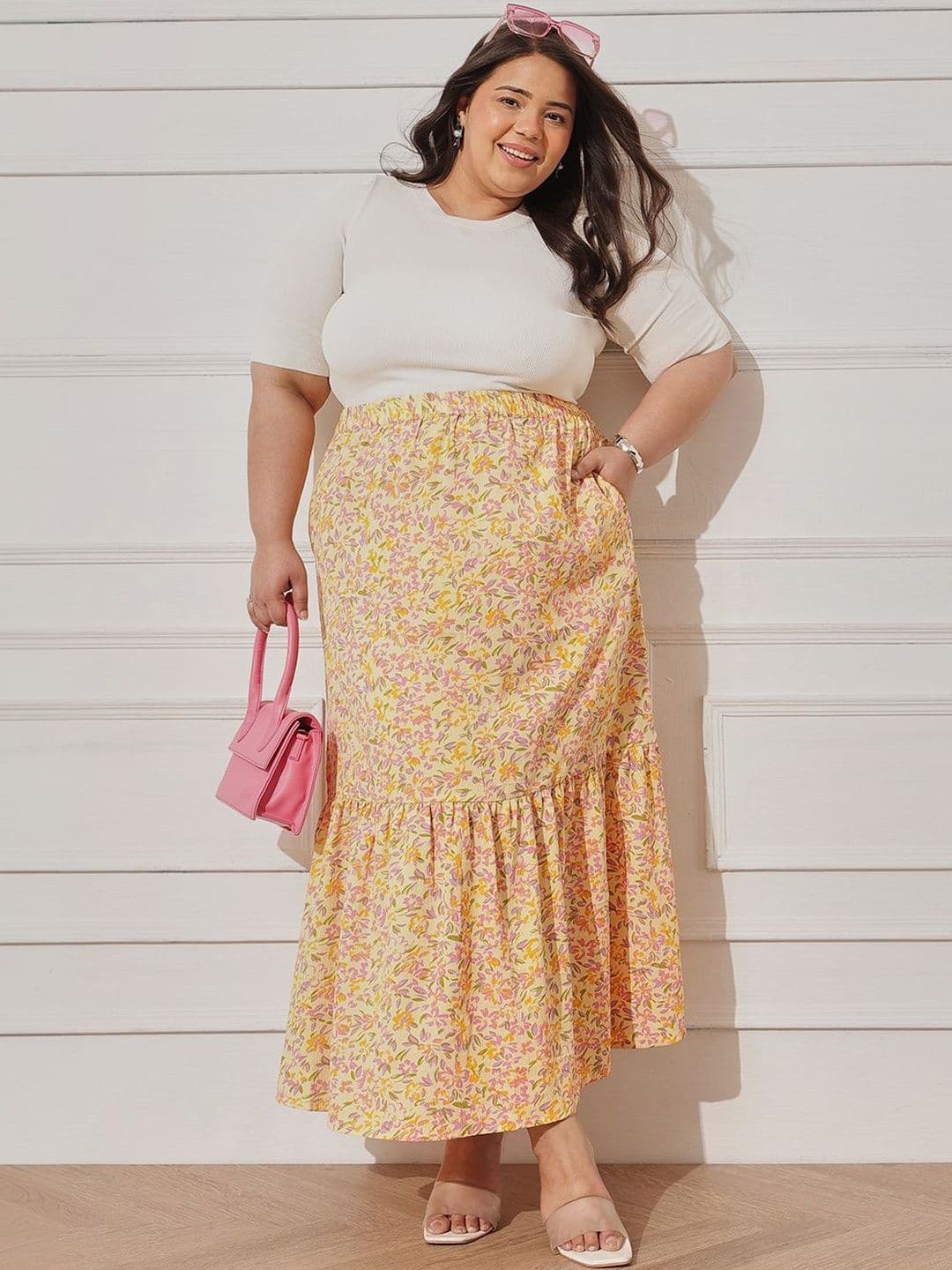 CURVY STREET Women Crepe Skirts - view 1