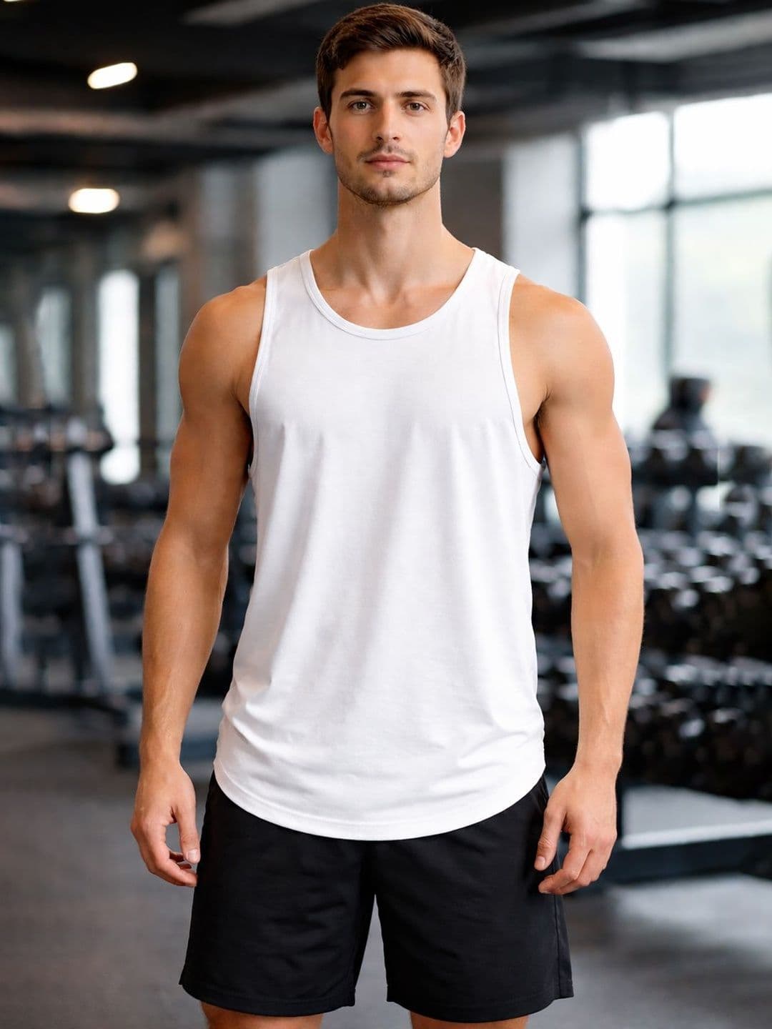 FBAR Assorted Cotton Gym Vest - view 1
