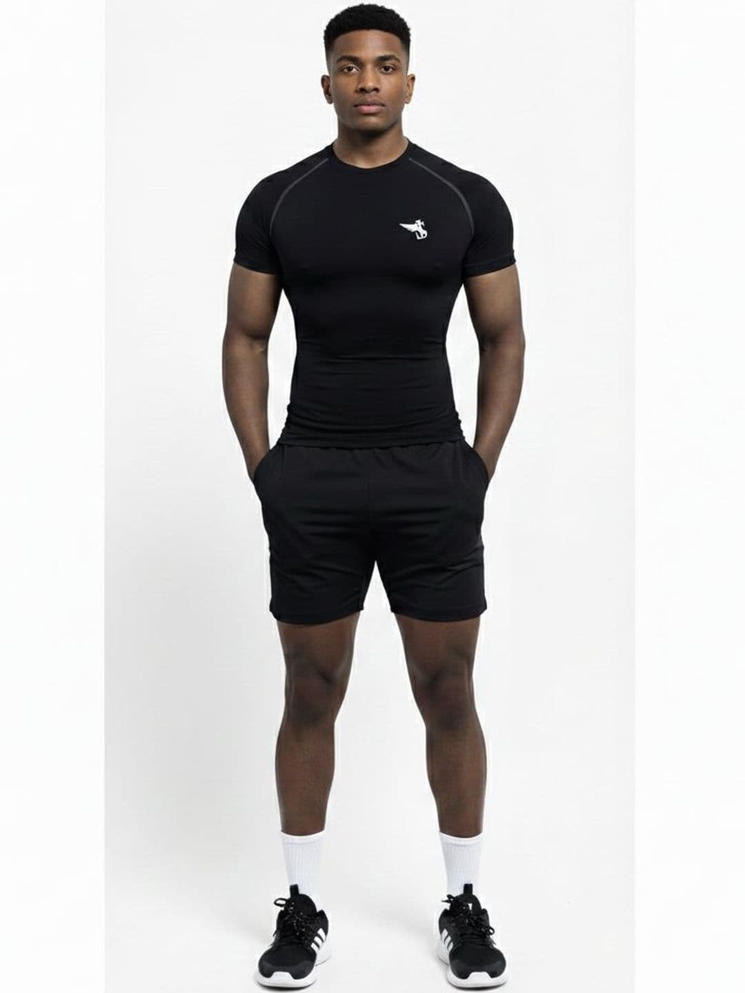INDIAN SOLLEY Men Cotton Compression T-shirt - view 1