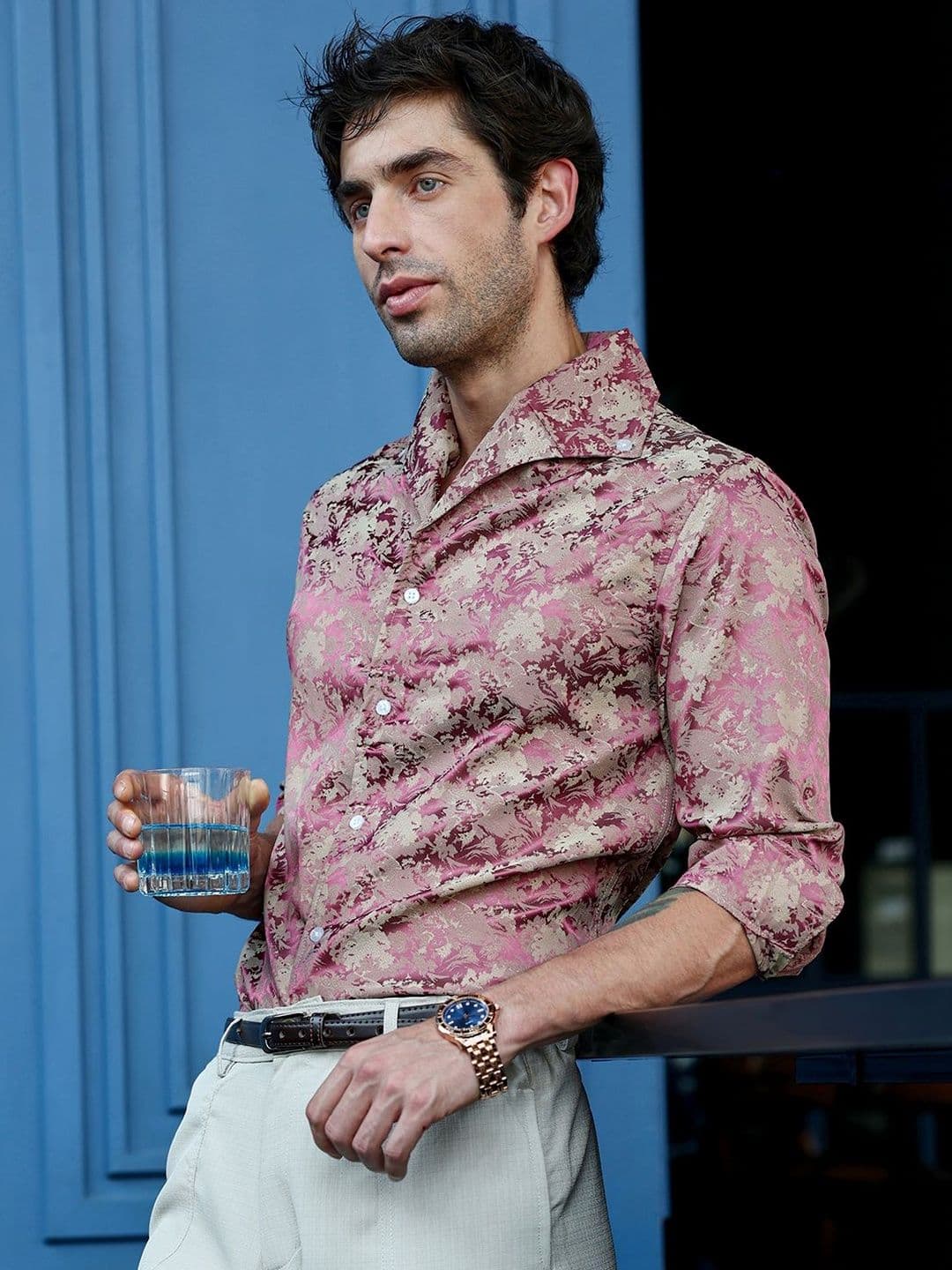CAHOOT Men Floral Party Shirt - view 1