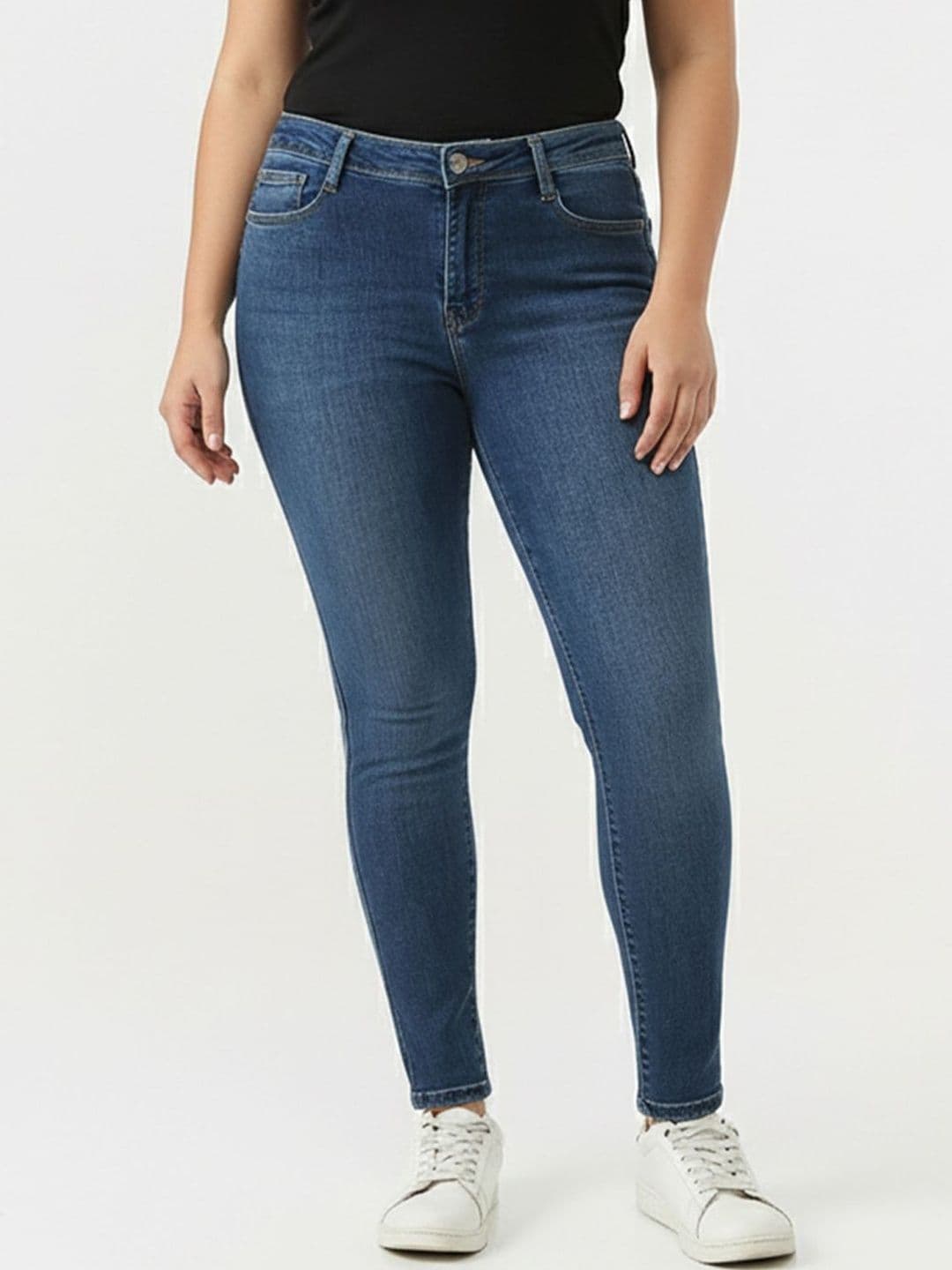 Kraus Jeans Women Skinny Fit High-Rise Jeans - view 1