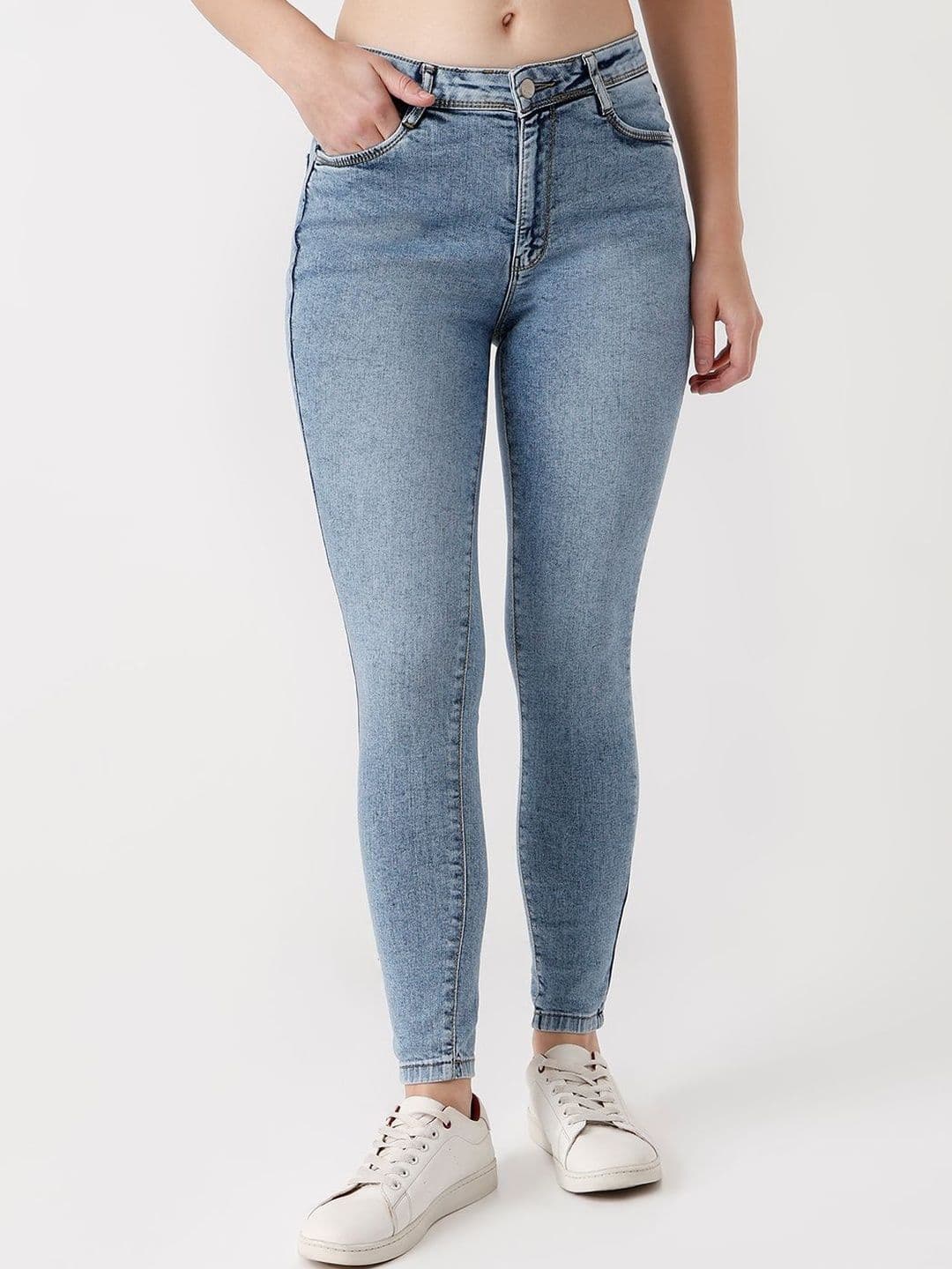 Kraus Jeans Women Skinny Fit High-Rise Jeans - view 1