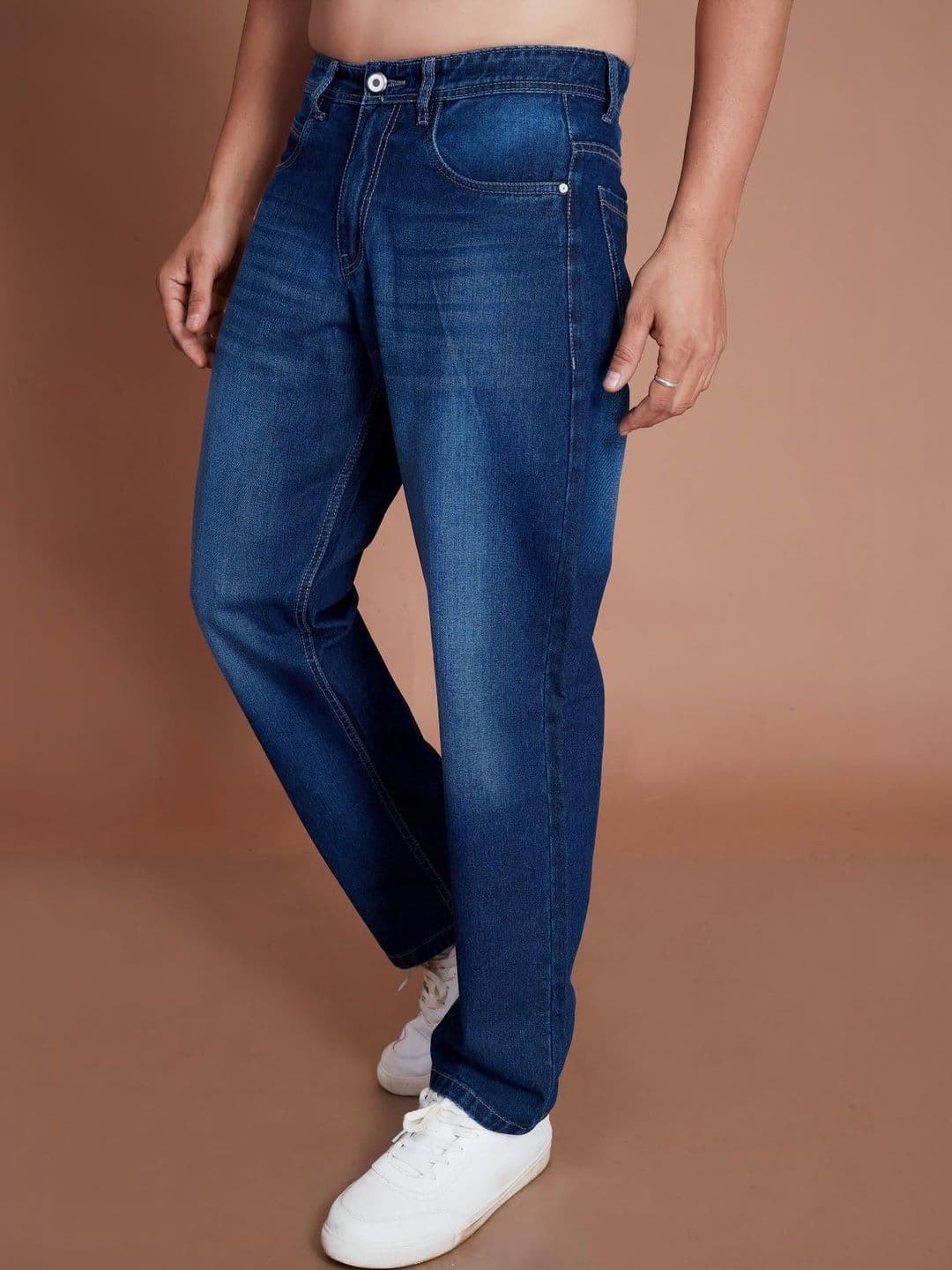 R.Code by The Roadster Life Co. Men Mid-Rise Jeans - view 1