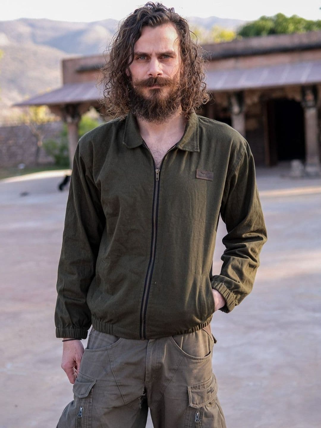 CRYSTAL HEAL Men Lightweight Outdoor Tailored Jacket - view 1