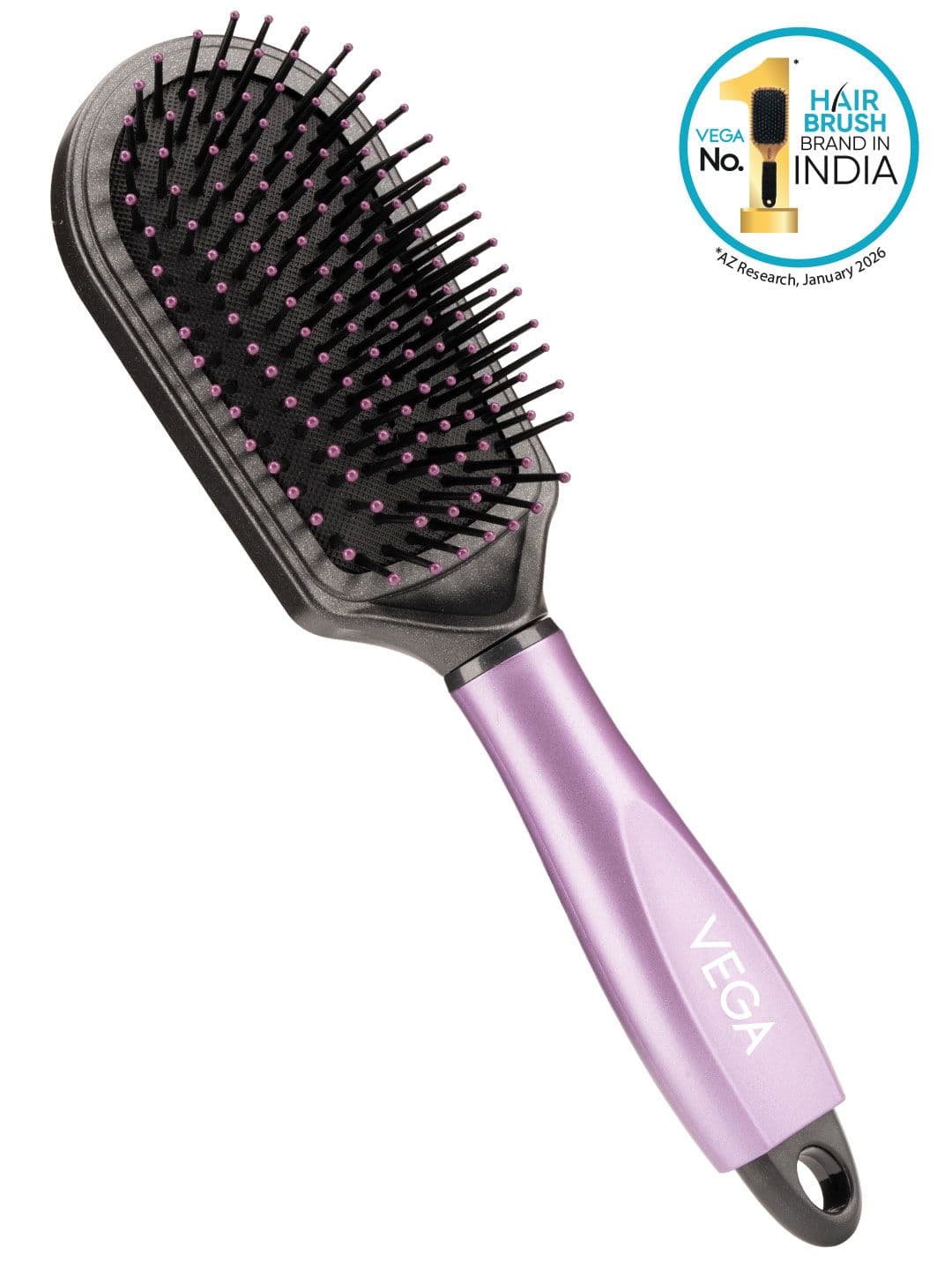VEGA Cushioned Hair Brush with Cleaning Comb E18-CB - view 1