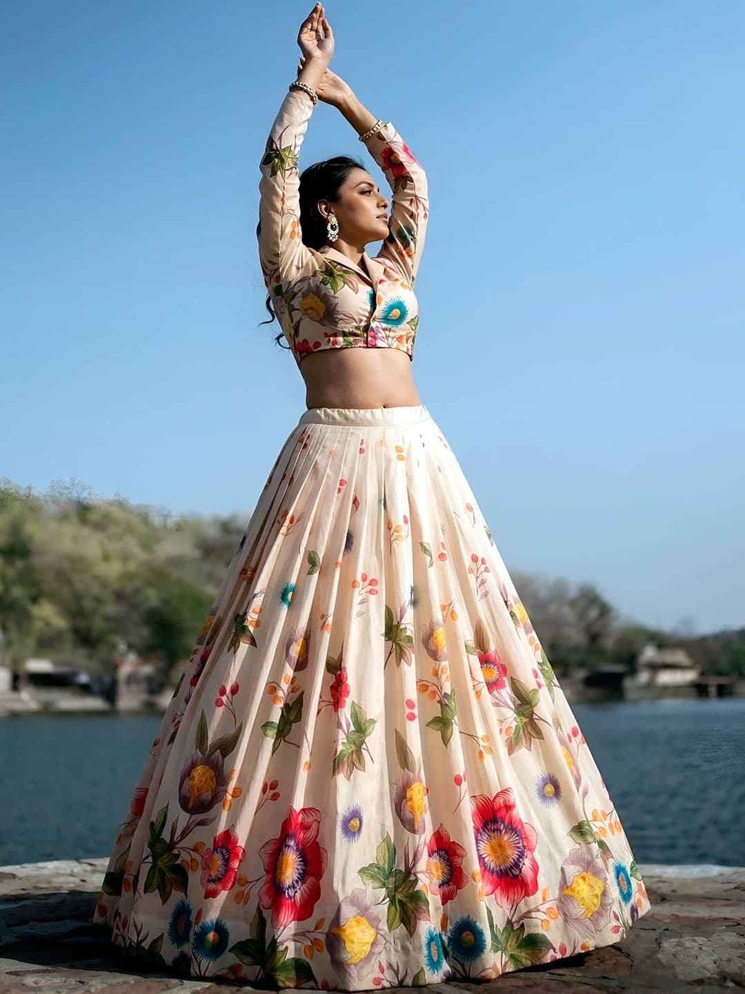 LOOKNBOOK ART Ready to Wear Lehenga - view 1