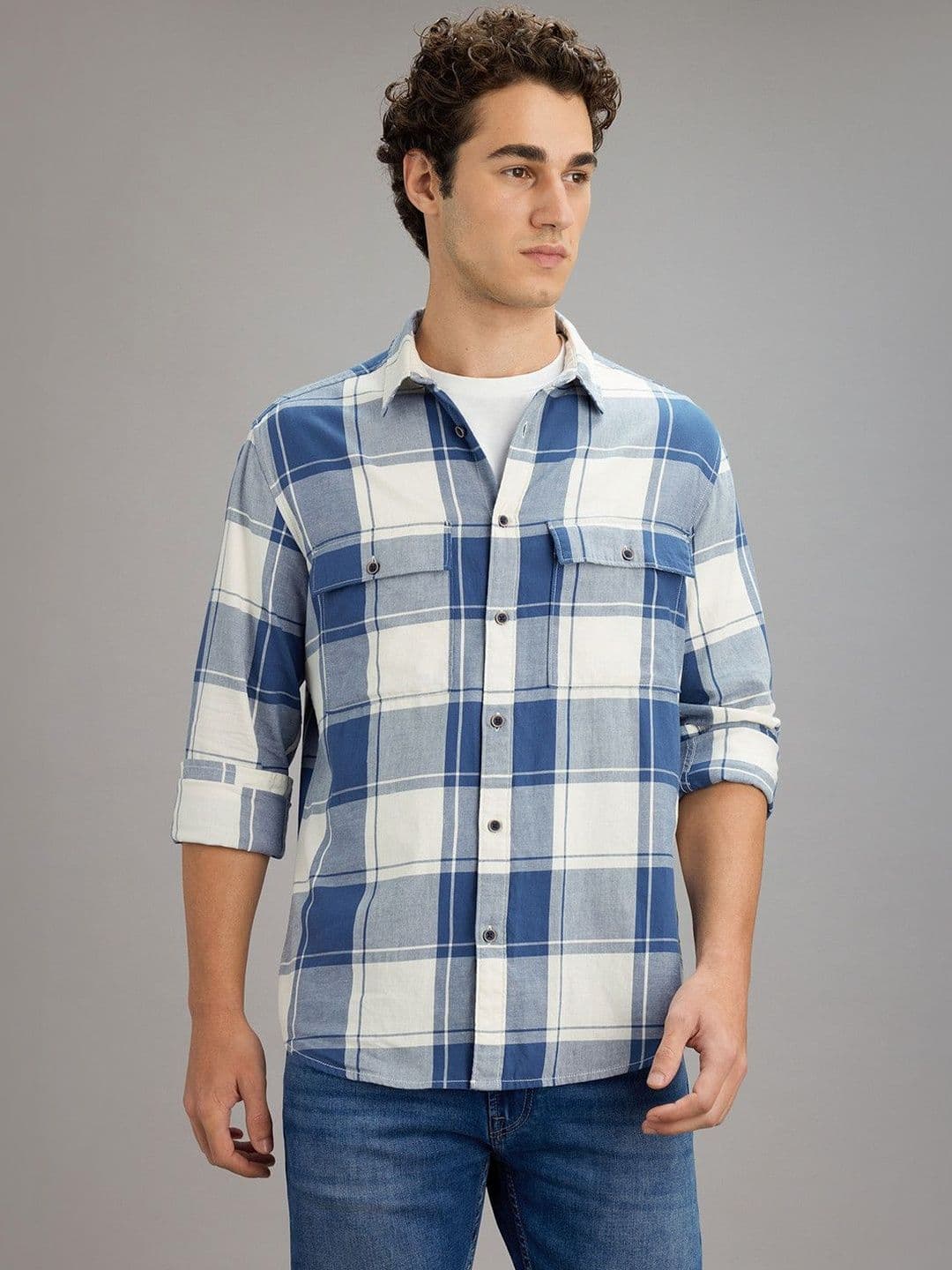 Pepe Jeans Men Classic Checked Casual Shirt - view 1