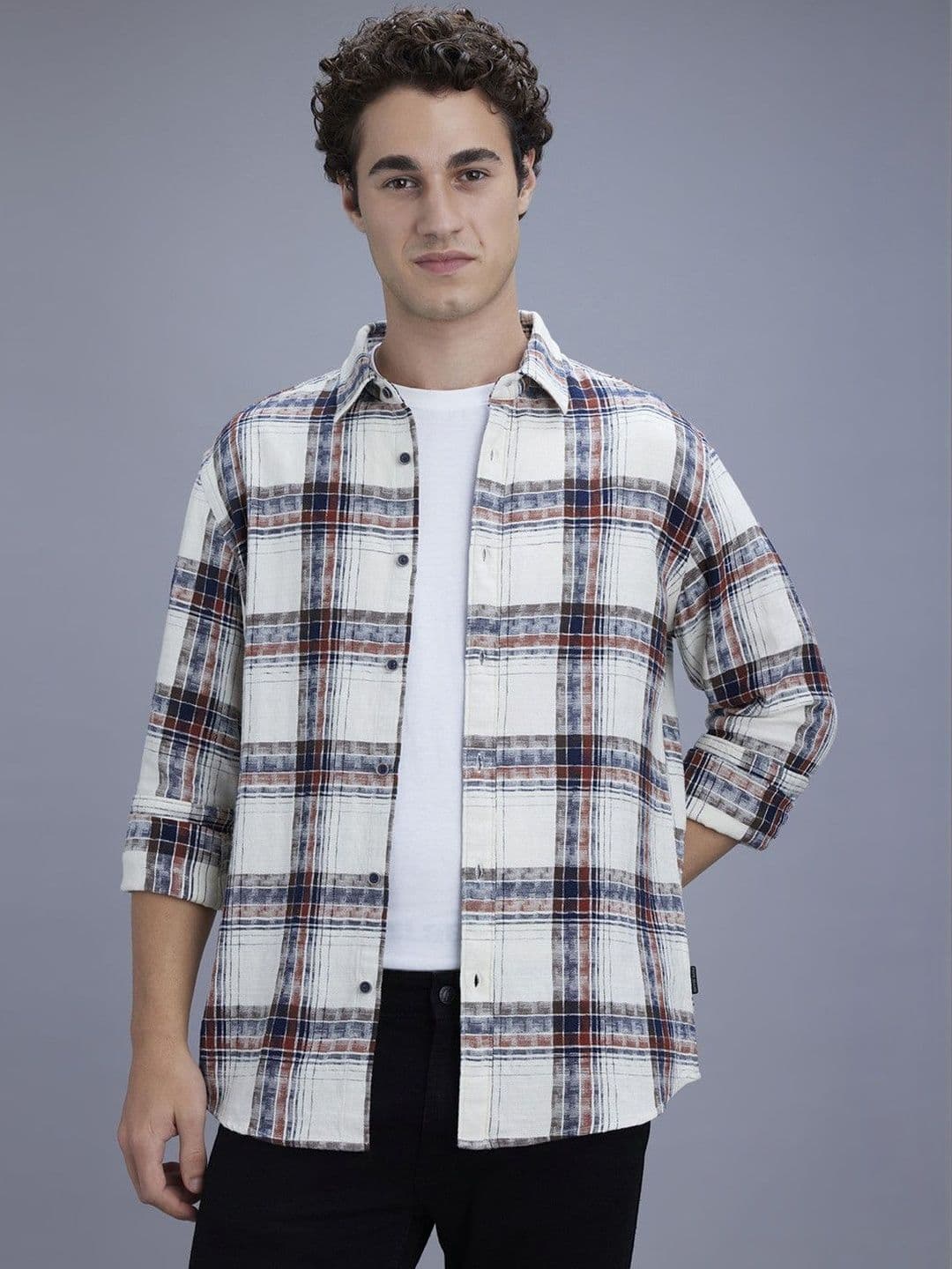 Pepe Jeans Men Classic Checked Casual Shirt - view 1