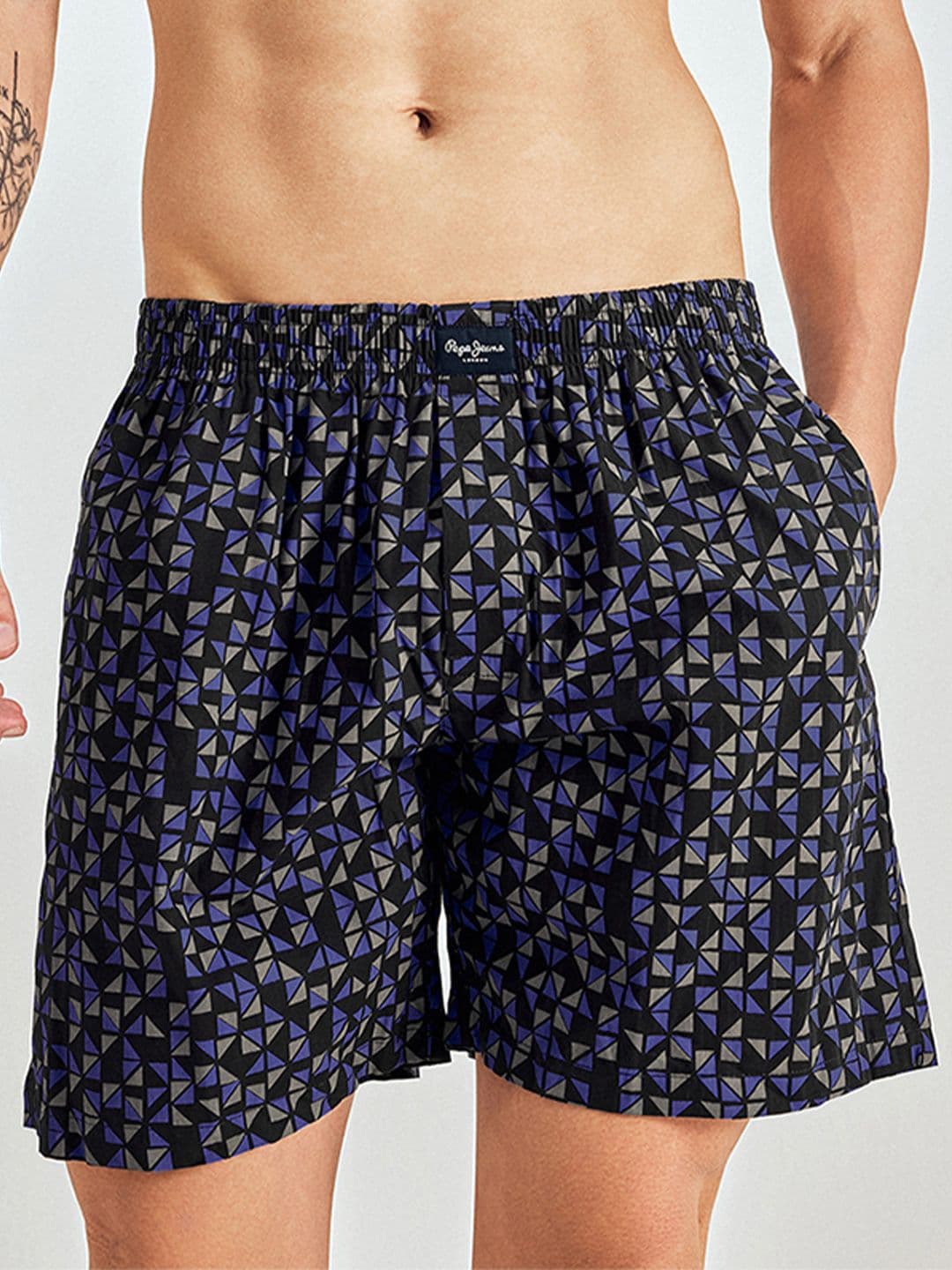 Pepe Jeans Printed Pure Cotton Breatheable Boxer