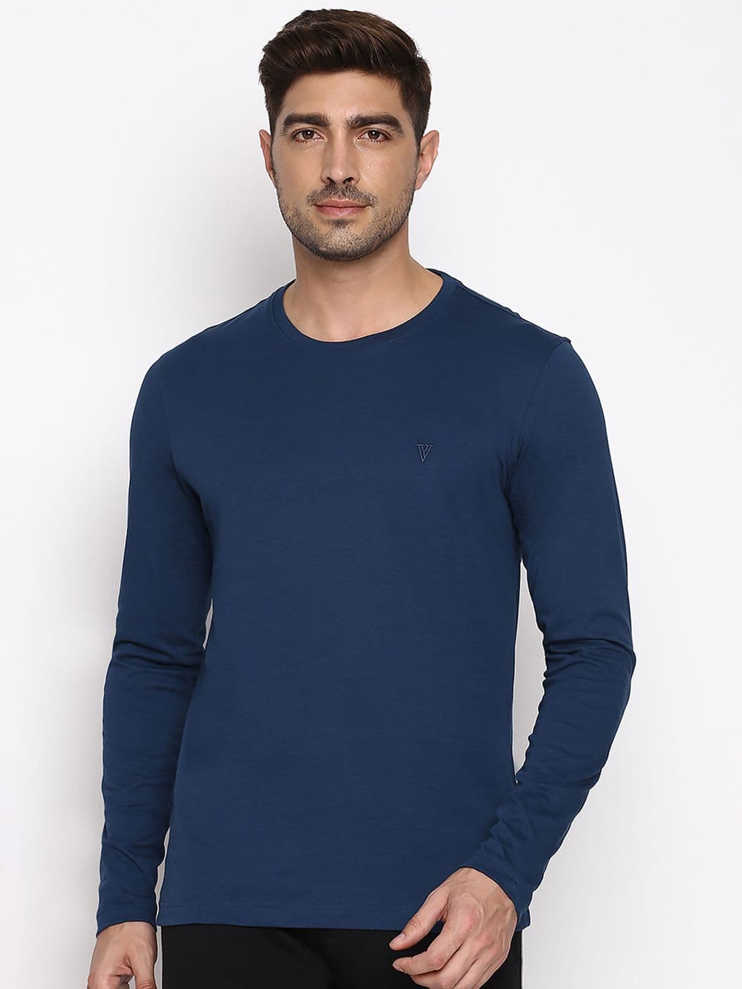 Van Heusen Innerwear Men Anti Bacterial Smart Tech Lounge Tshirts - view 1