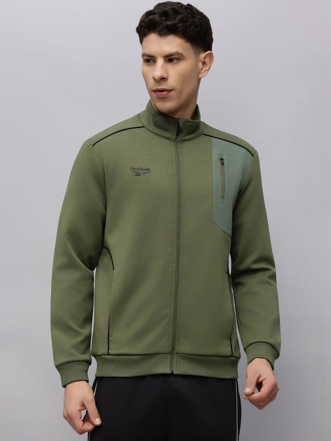 Reebok Mock Collar Sports Jacket - view 1