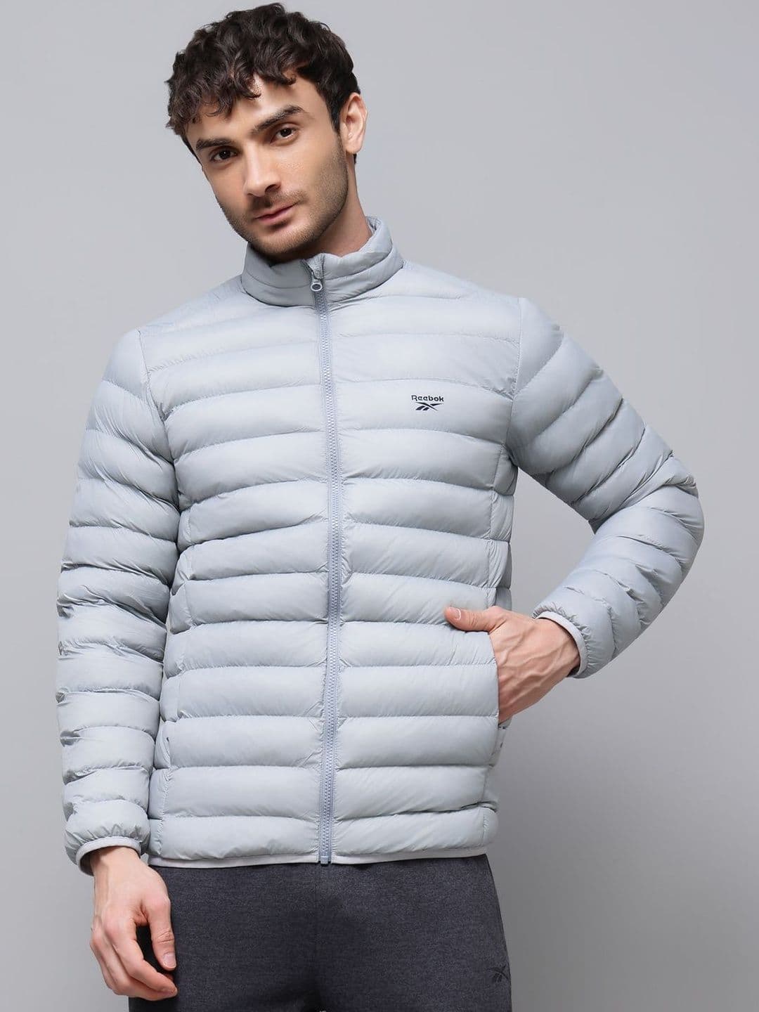 Reebok Mock Collar Puffer Jacket - view 1