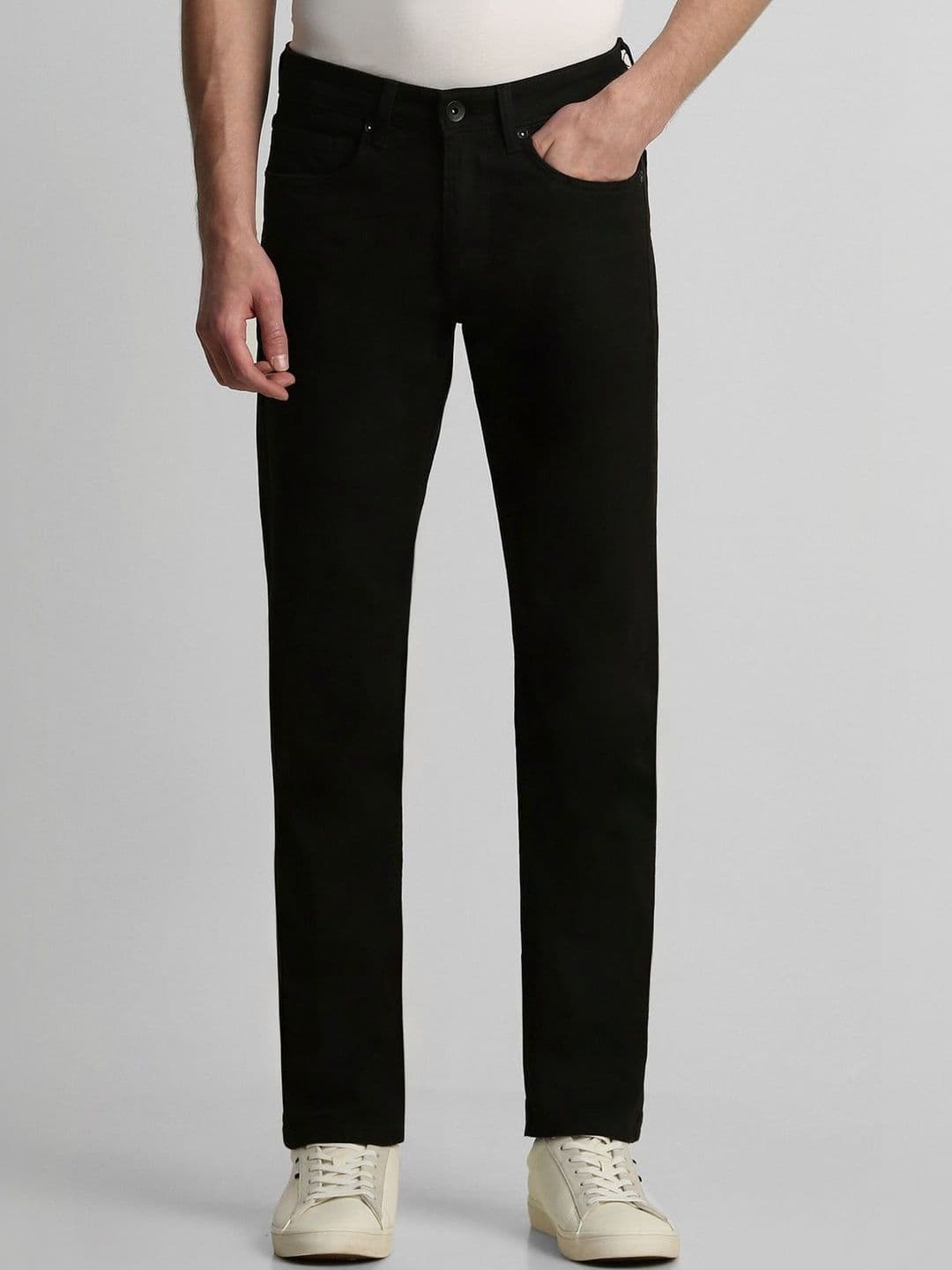 Louis Philippe Jeans Men Slim Fit Mid-Rise Jeans - view 1