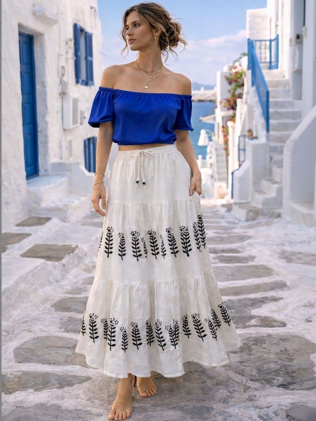 ASHNA VASWANI Women Cotton Crepe Skirts - view 1