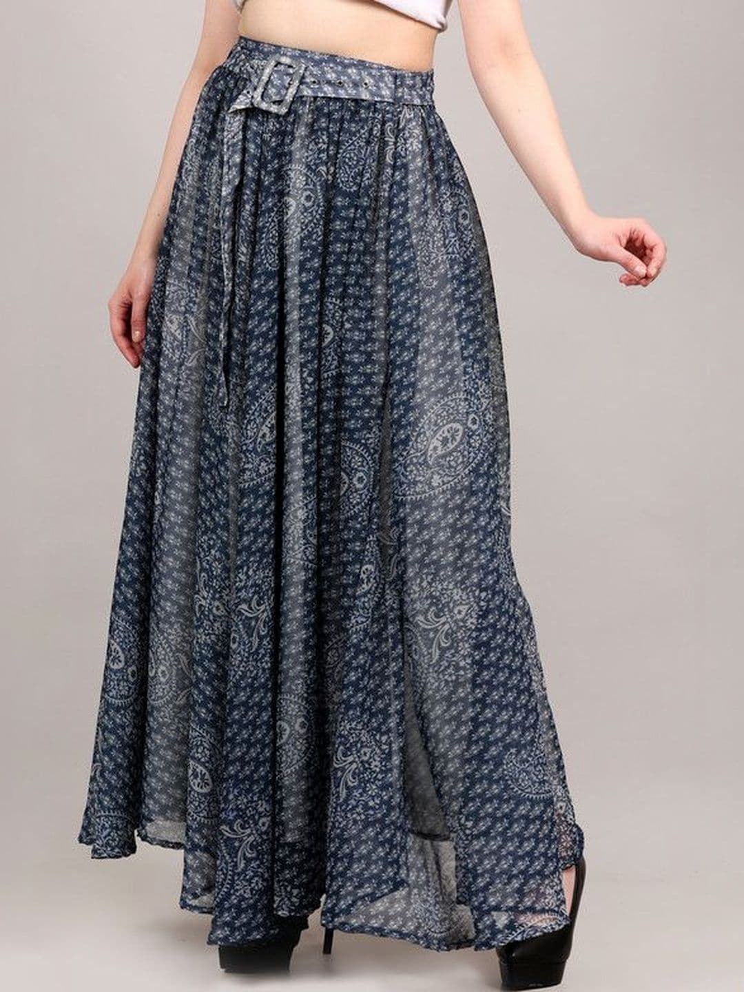 DRIRO Women Floral Printed Maxi Skirts - view 1
