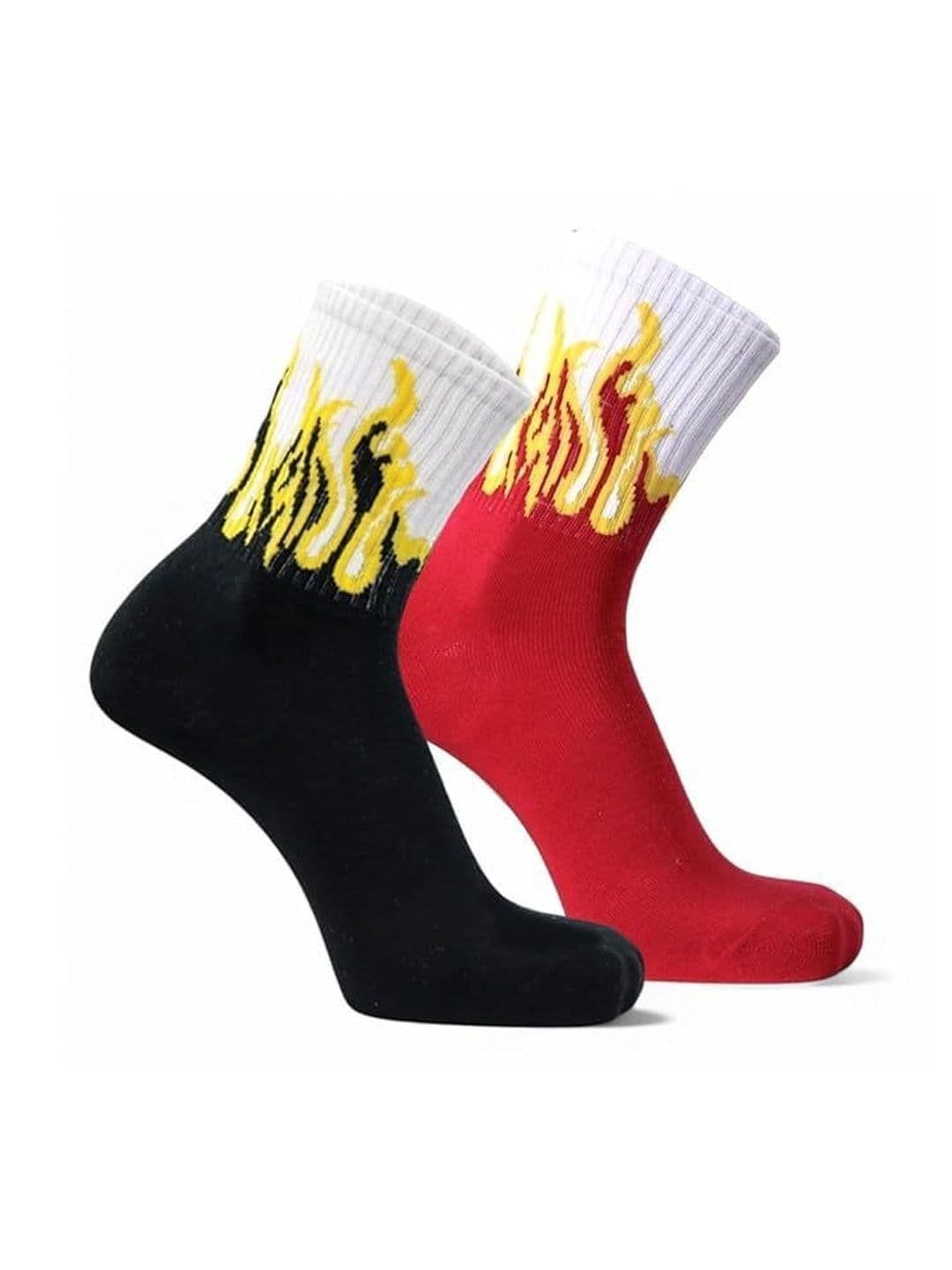 SONEEV MART Unisex Pack of 2 Cotton Calf Length Socks - view 1