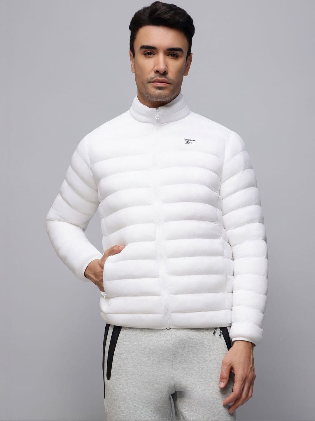 Reebok Mock Collar Puffer Jacket - view 1