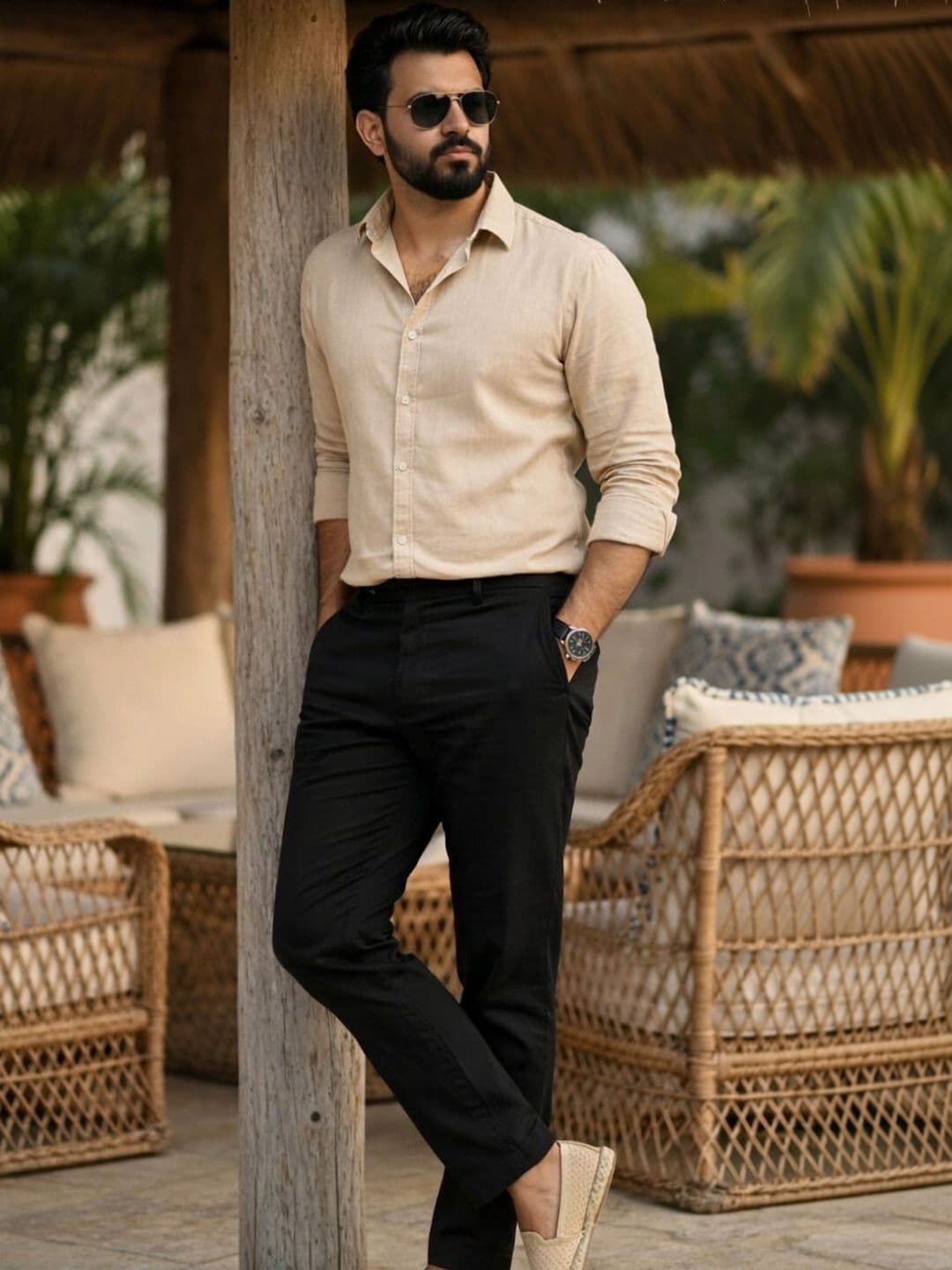 R.Code by The Roadster Life Co. Men Comfort Casual Shirt - view 1