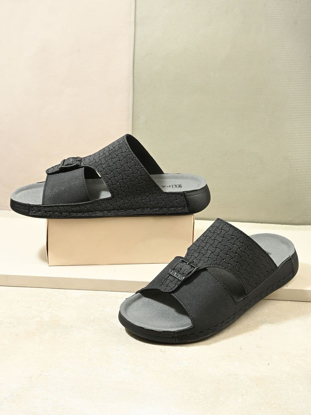 El Paso Men Comfort Sandals - view 1
