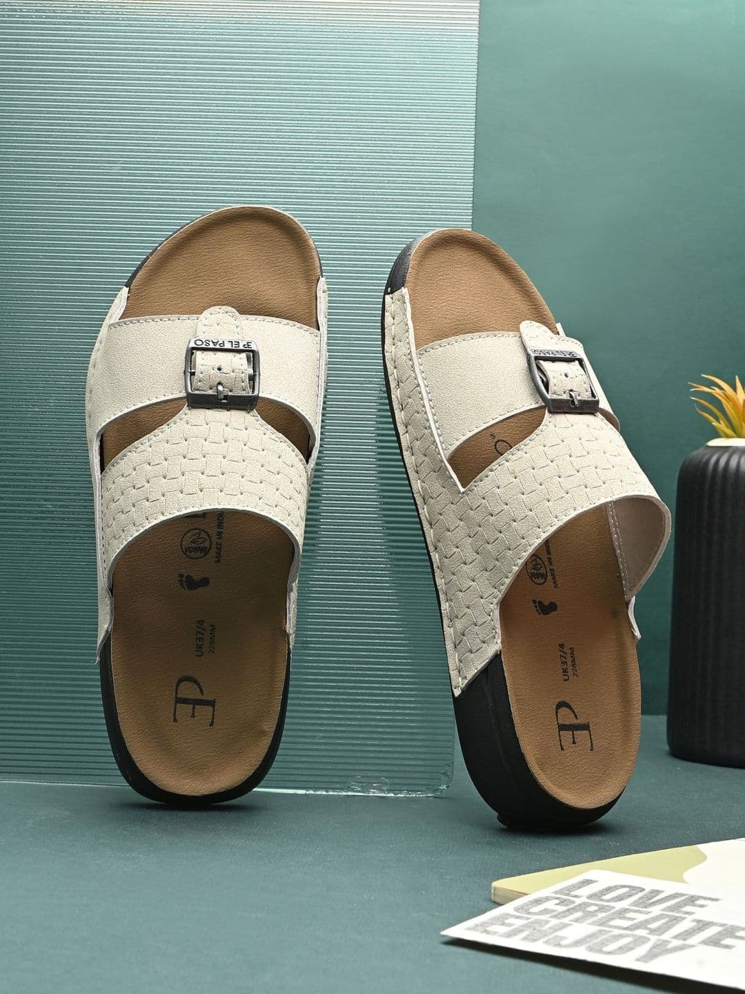 El Paso Men Comfort Sandals - view 1