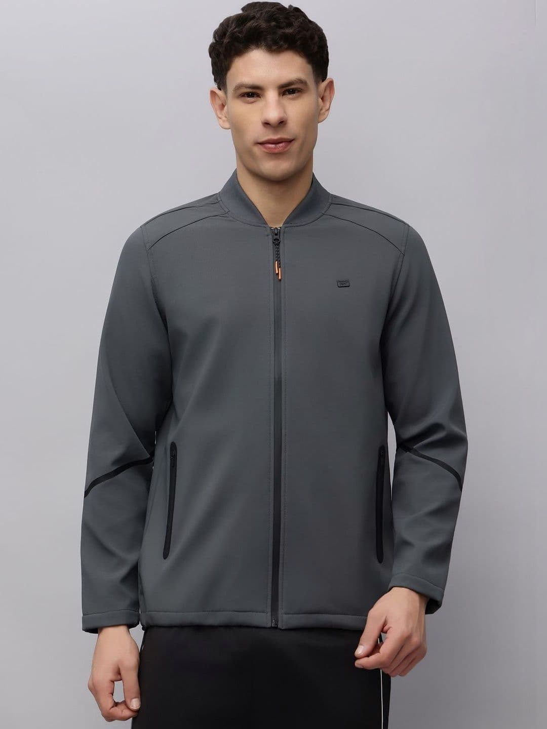 Reebok Mock Collar Sports Jacket - view 1