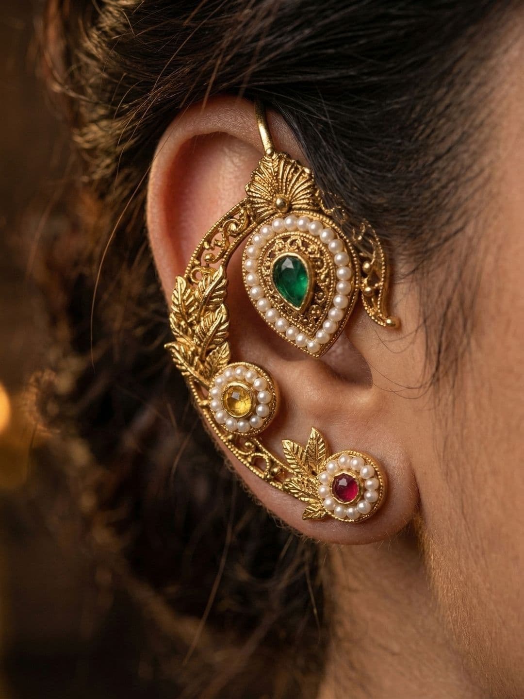 SZN Ear Cuff Earrings - view 1