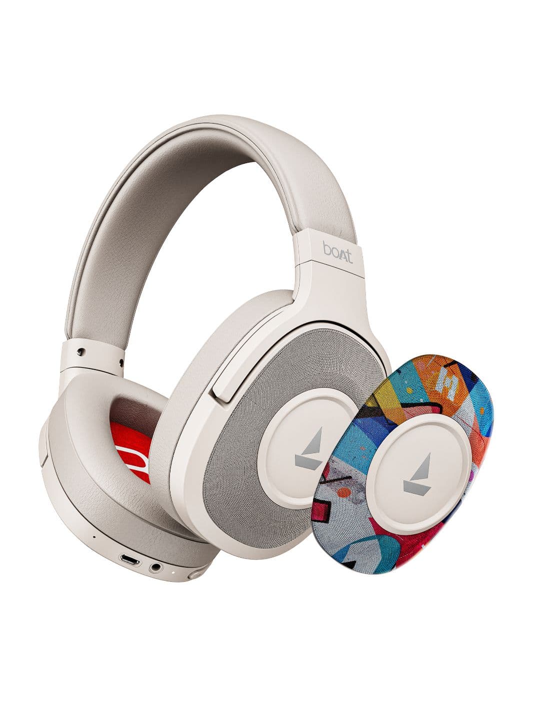 boAt Rockerz Plus 550 Up To 100 Hours Playback Over Ear Headphones - view 1