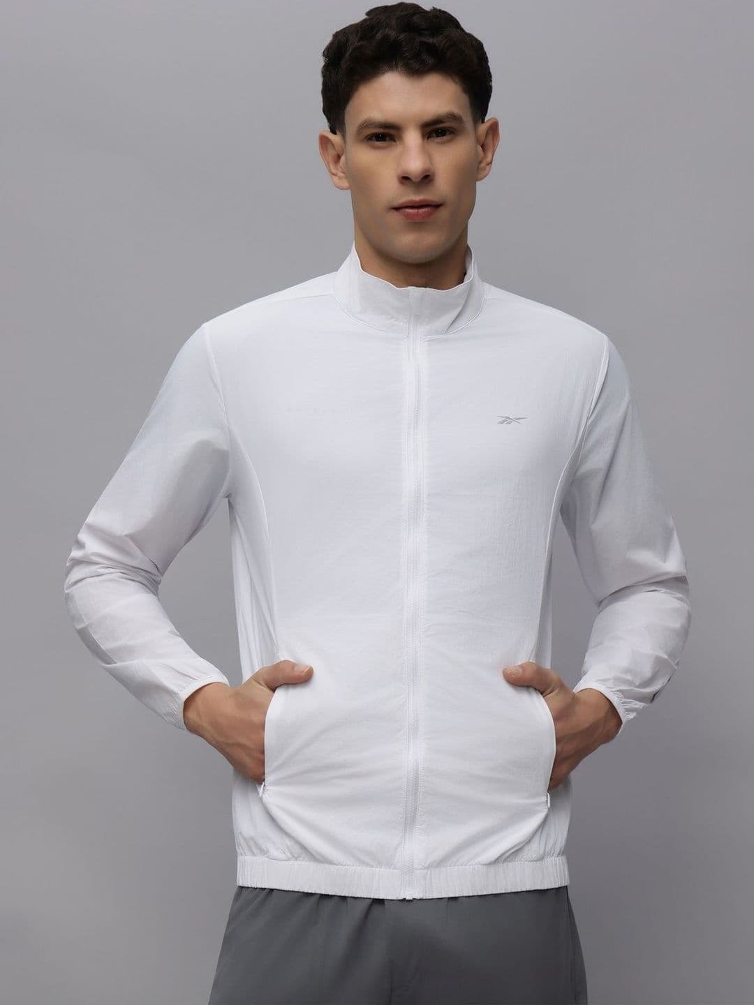 Reebok Mock Collar Sports Jacket - view 1