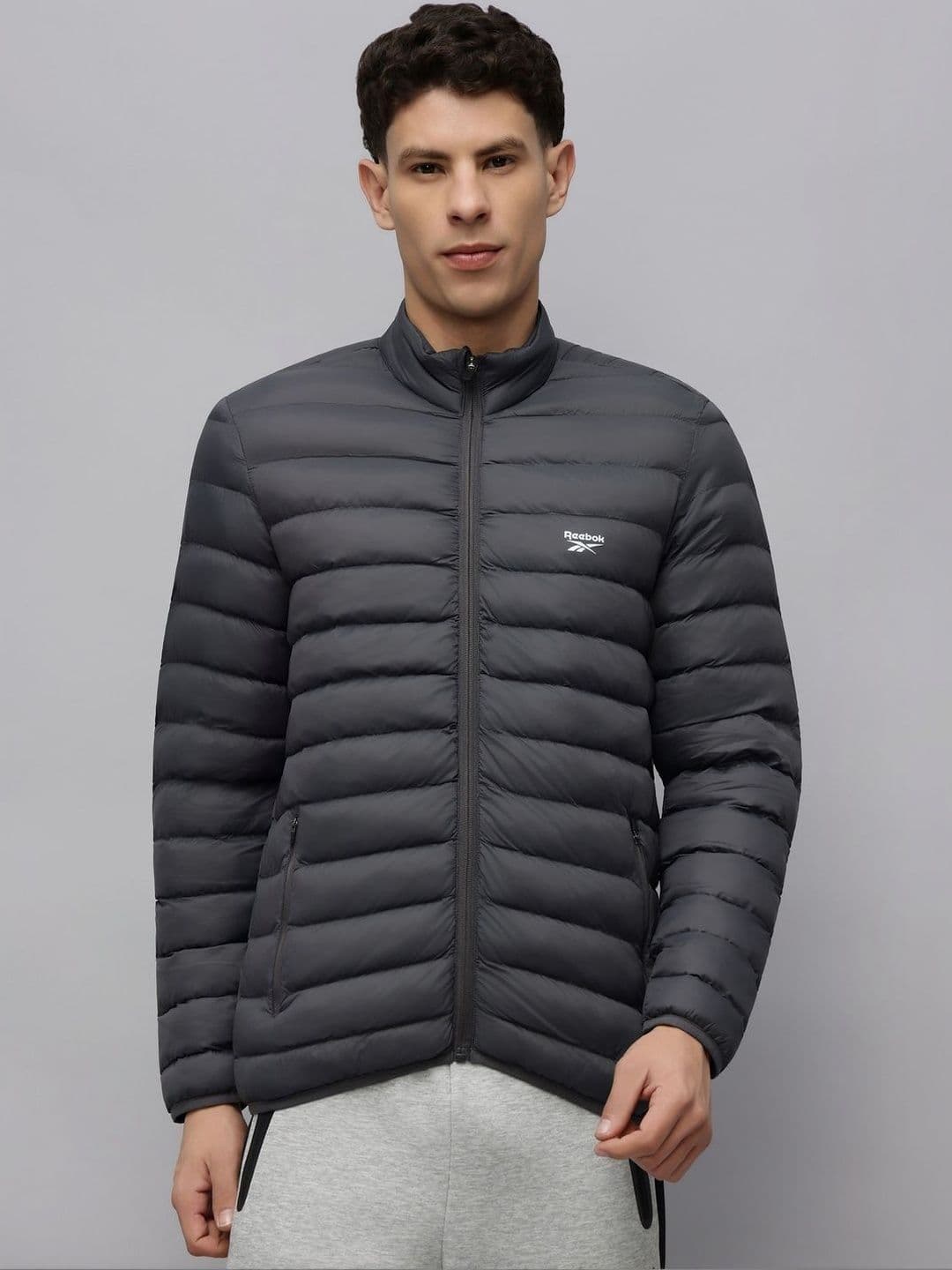 Reebok Mock Collar Puffer Jacket - view 1