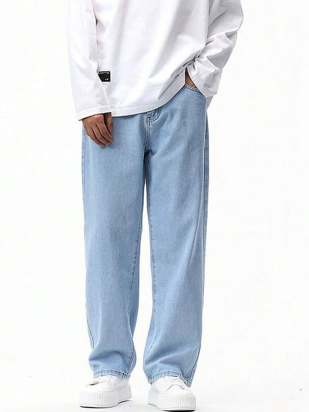 Veltick Men Straight Fit Mid-Rise Jeans - view 1