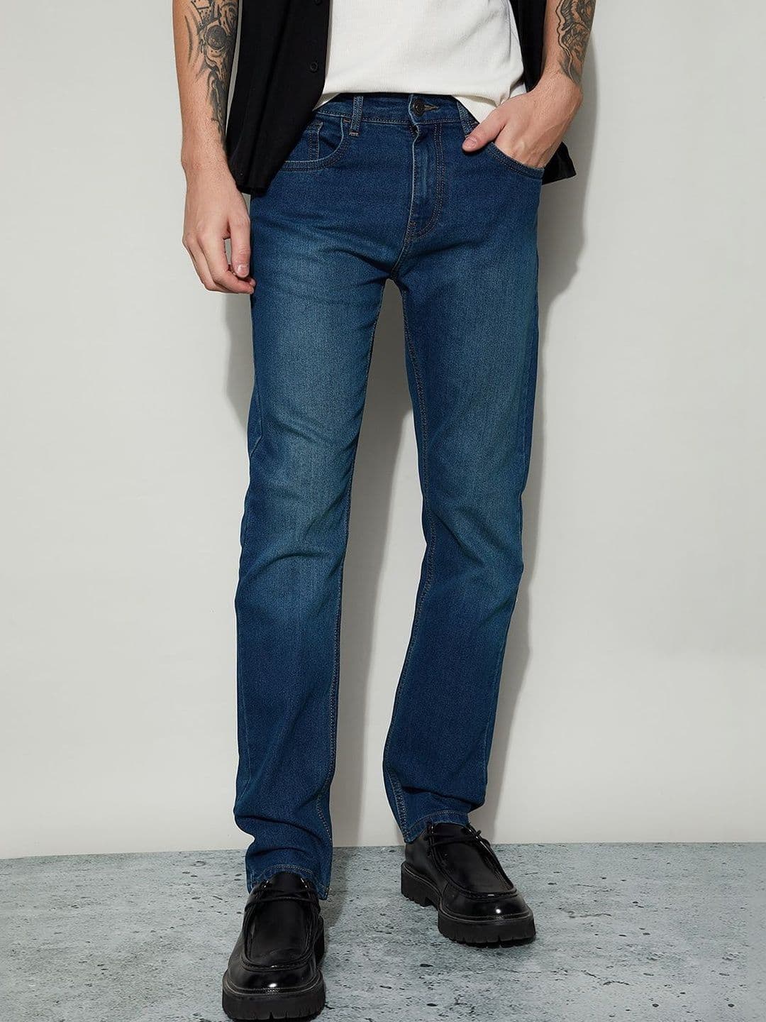 Fame Forever by Lifestyle Men Slim Fit Mid-Rise Jeans - view 1