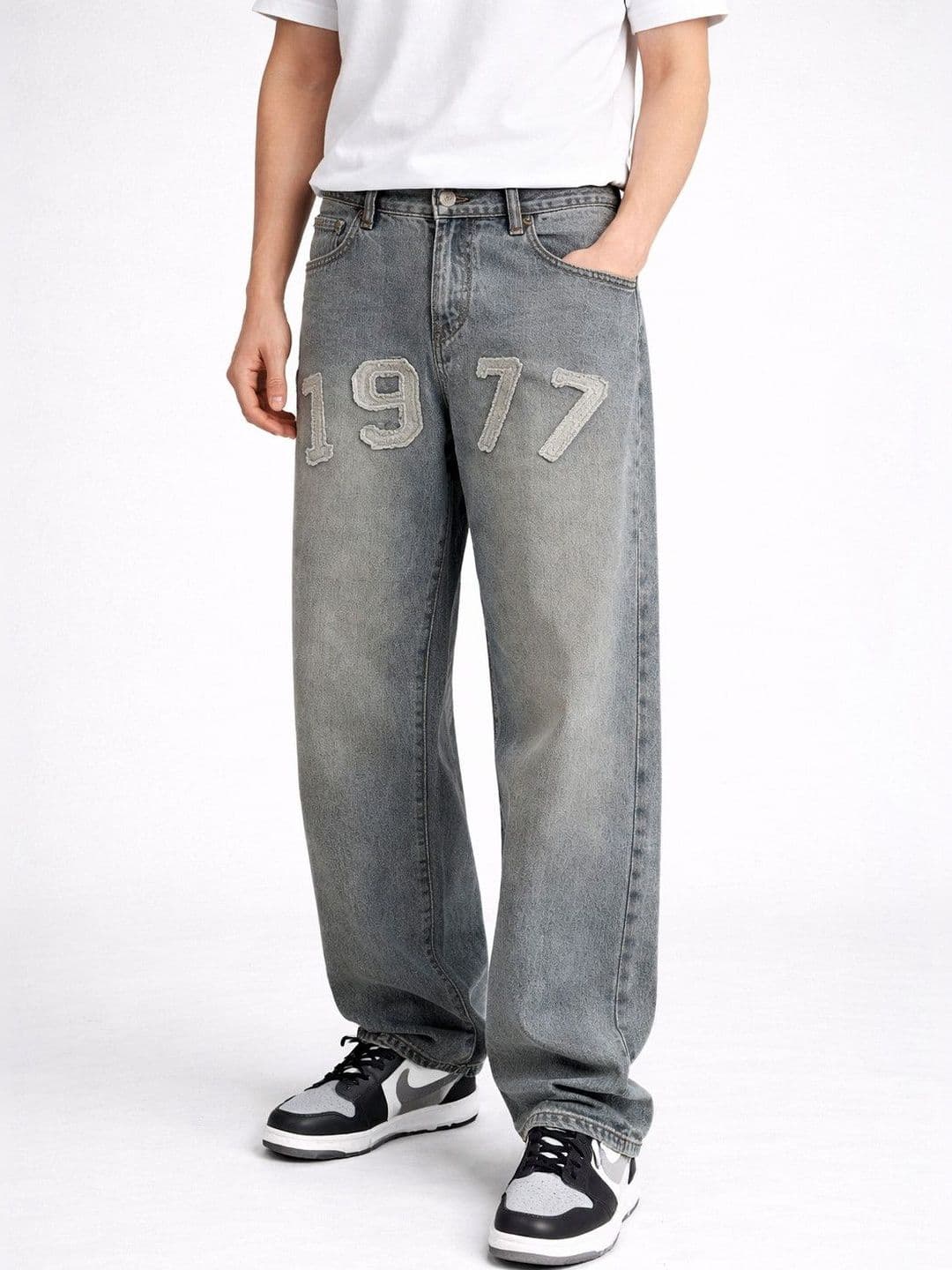 Suo Men Straight Fit Jeans - view 1