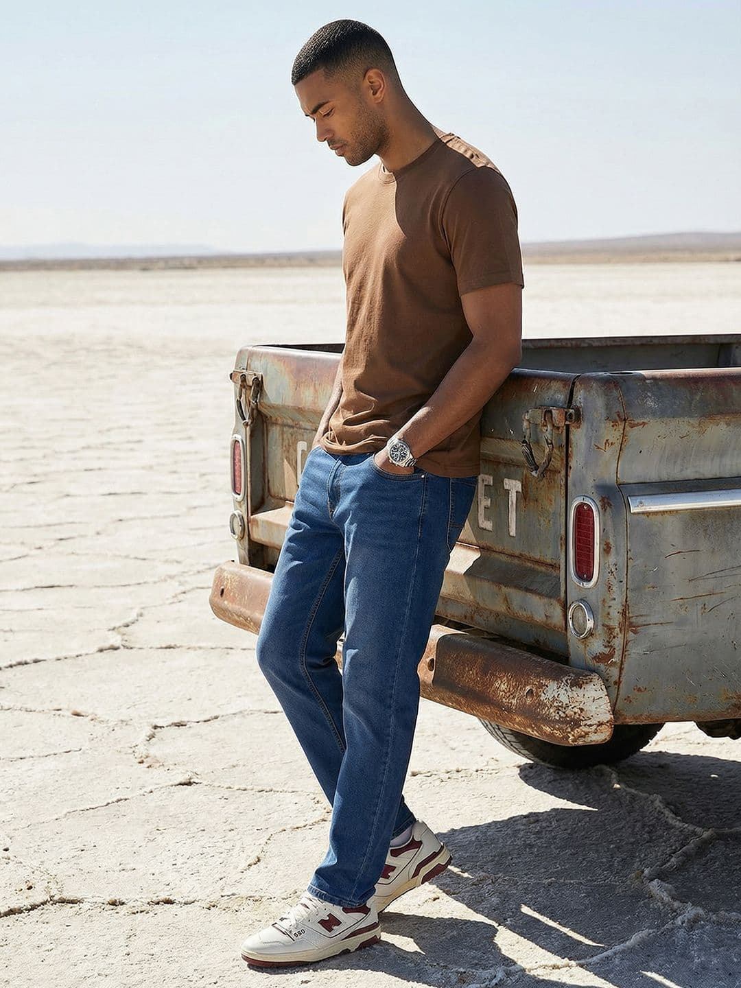 The Roadster Life Co. Men Relaxed Fit Mid-Rise Jeans - view 1