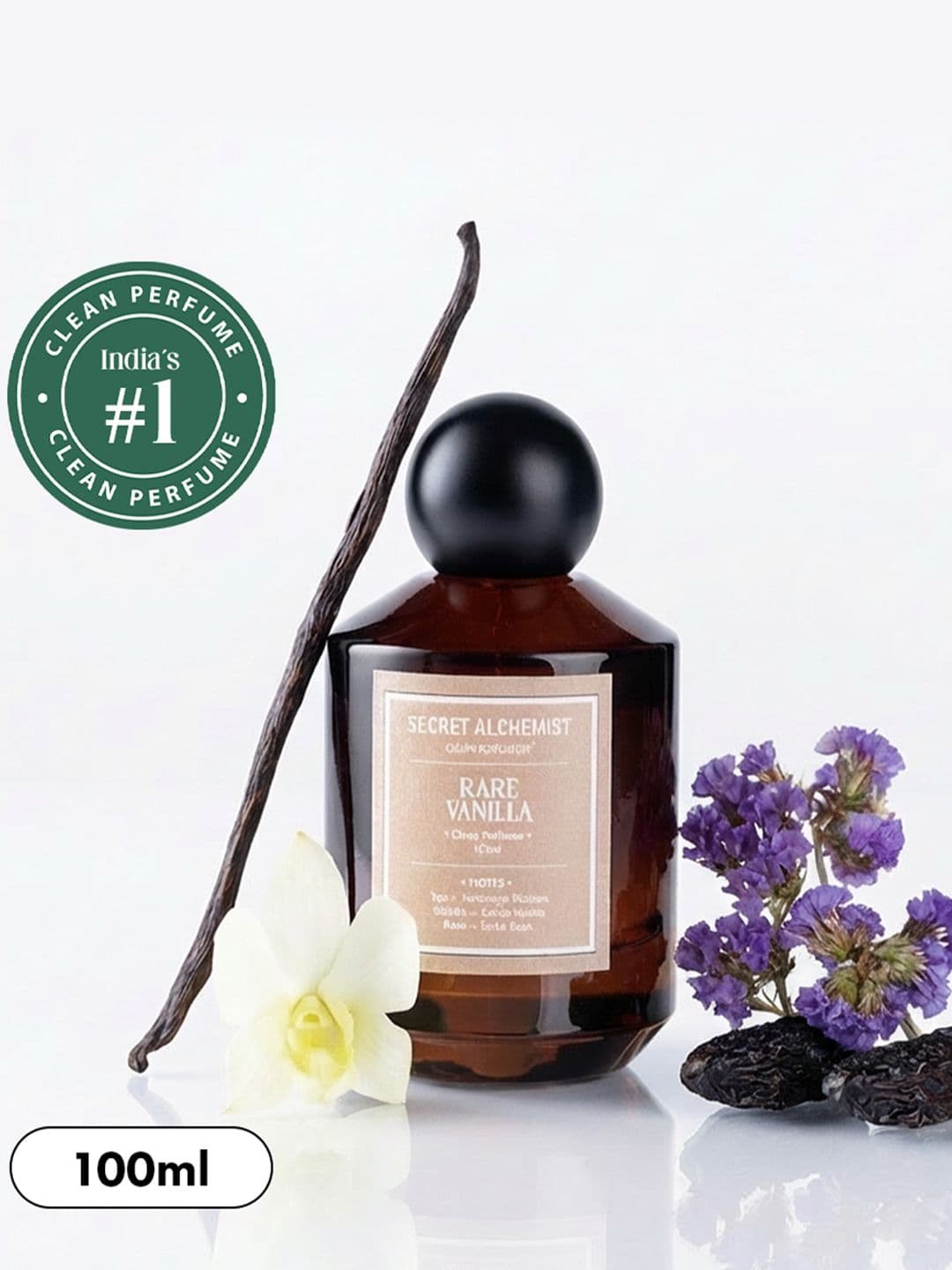 Secret Alchemist Rare Vanilla Perfume Warm Tonka Floral Woody Scent & Long Lasting100ml