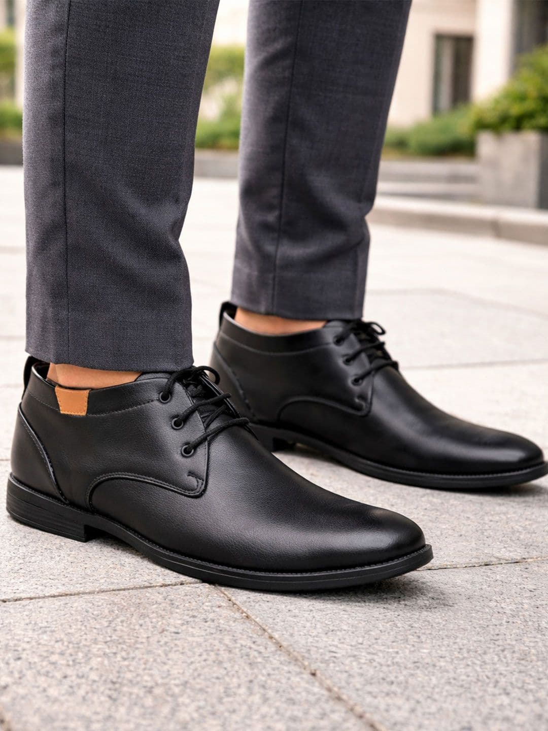 Ajanta Men Leather Formal Derbys - view 1
