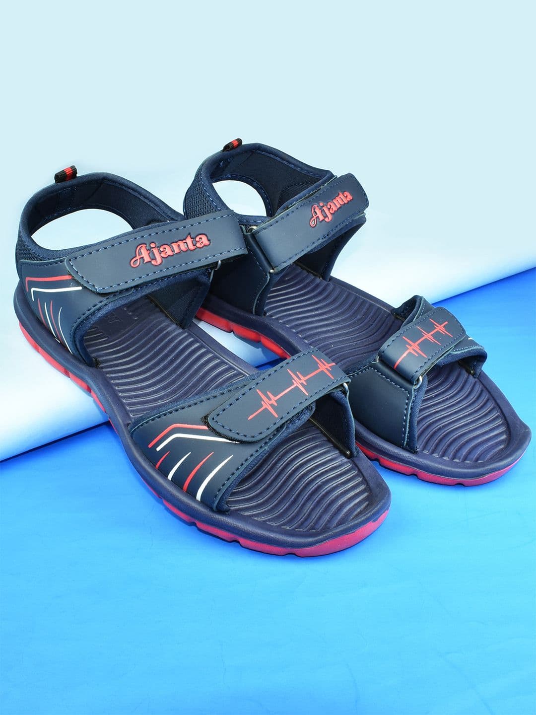 Ajanta Men Patterned Eva Outsole Sports Sandal - view 1