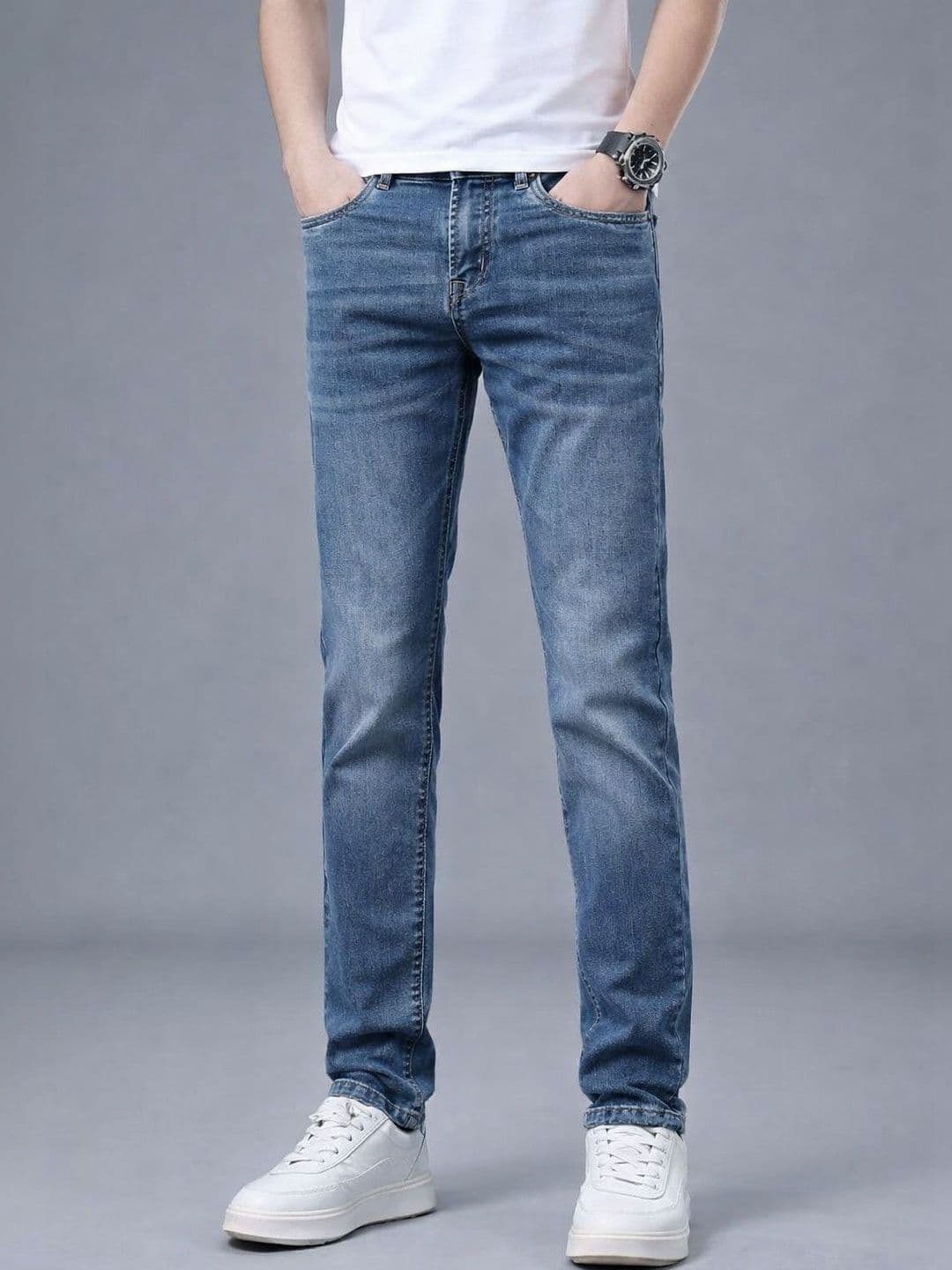 M&H Easy Men Straight Fit Trousers - view 1