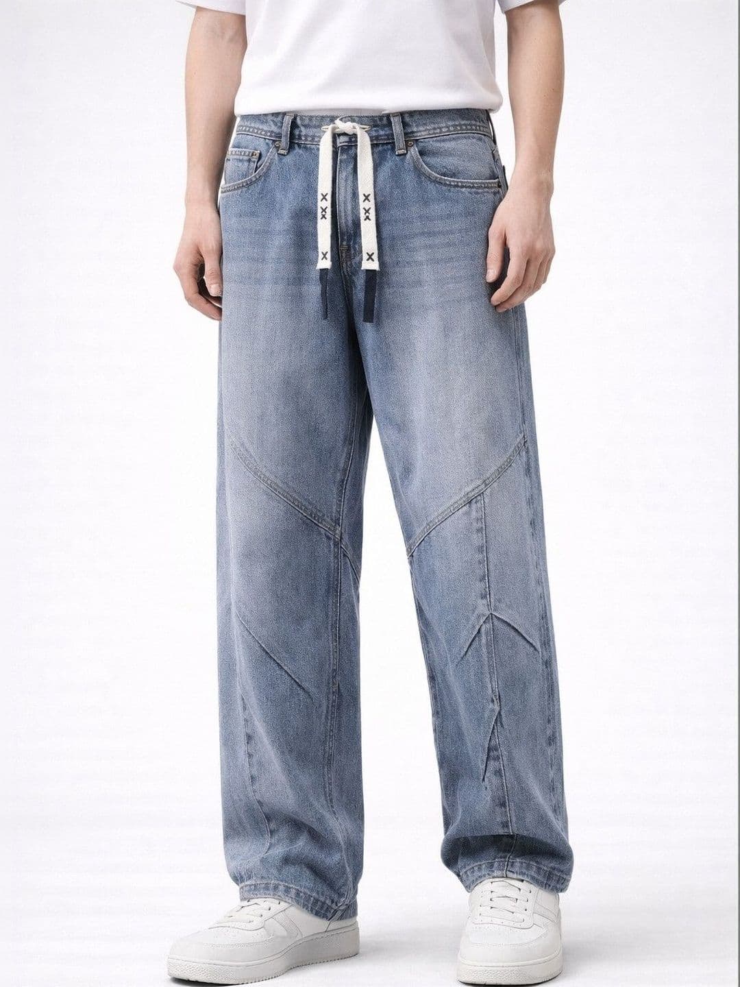 Suo Men Straight Fit Jeans - view 1