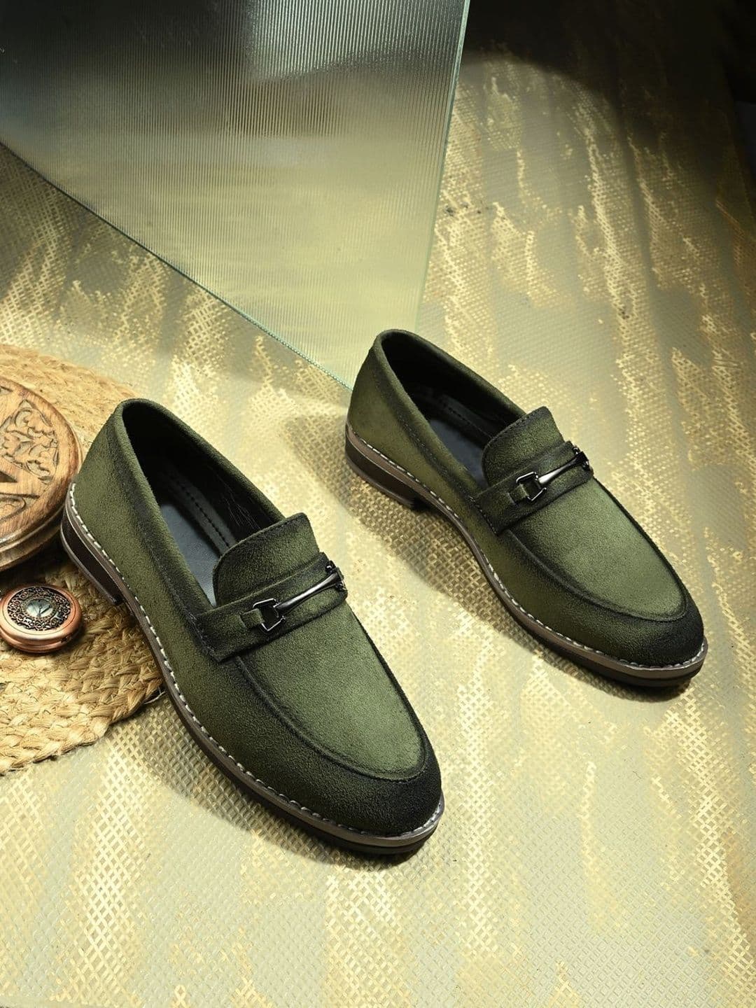 FAV SHOES Men Velvet Loafers - view 1