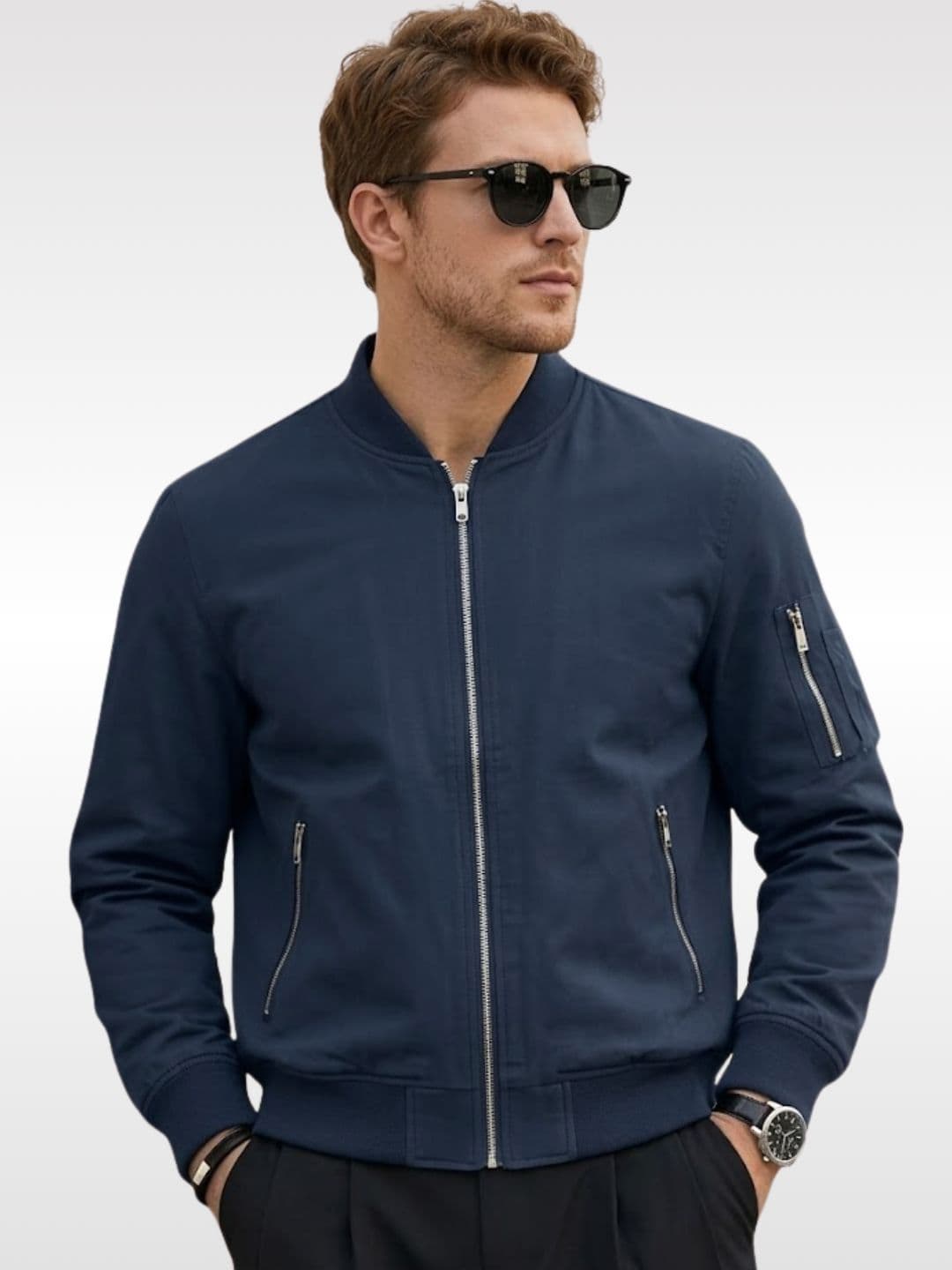 CARABA Men Windcheater Bomber Jacket - view 1
